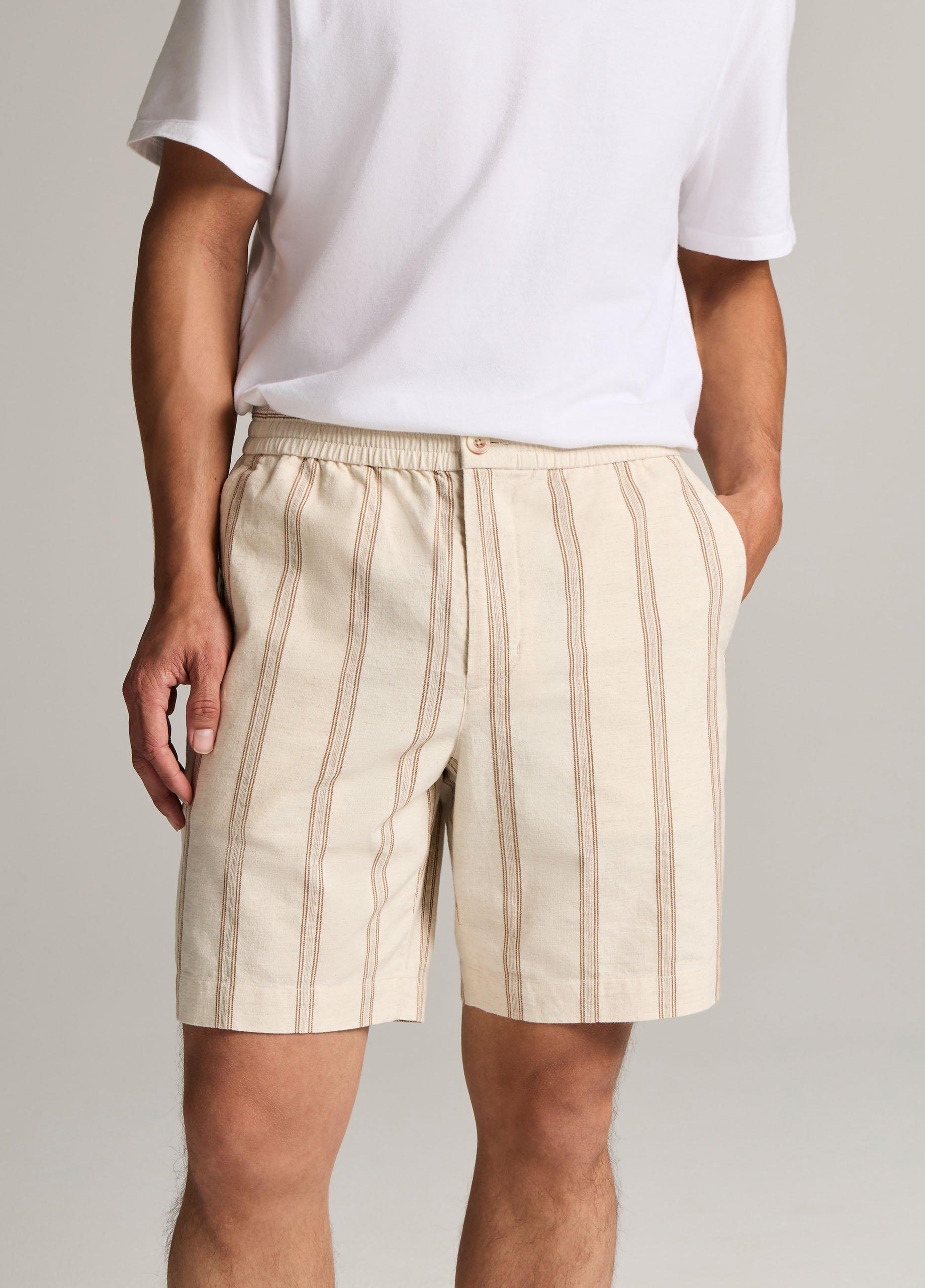 Cove Stripe Cotton-Hemp Short image number 3