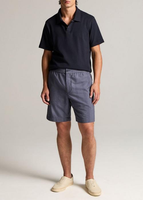 Cove Stripe Cotton-Hemp Short