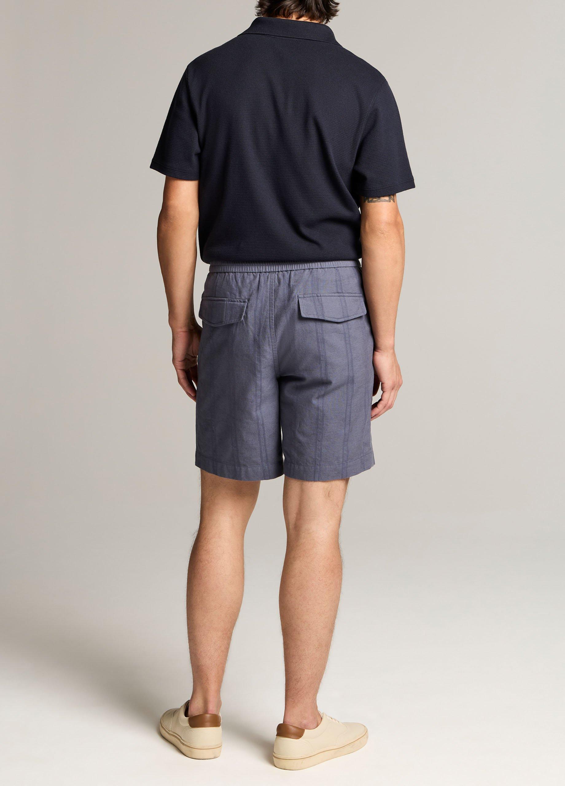 Cove Stripe Cotton-Hemp Short image number 2