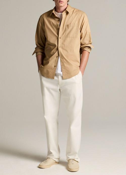 Louie Relaxed Cotton-Linen Chino Pant