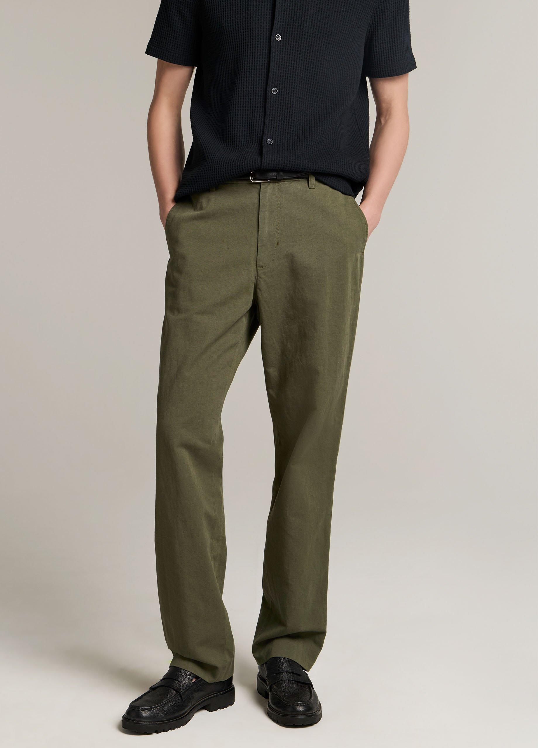 Louie Relaxed Cotton-Linen Chino Pant image number 3