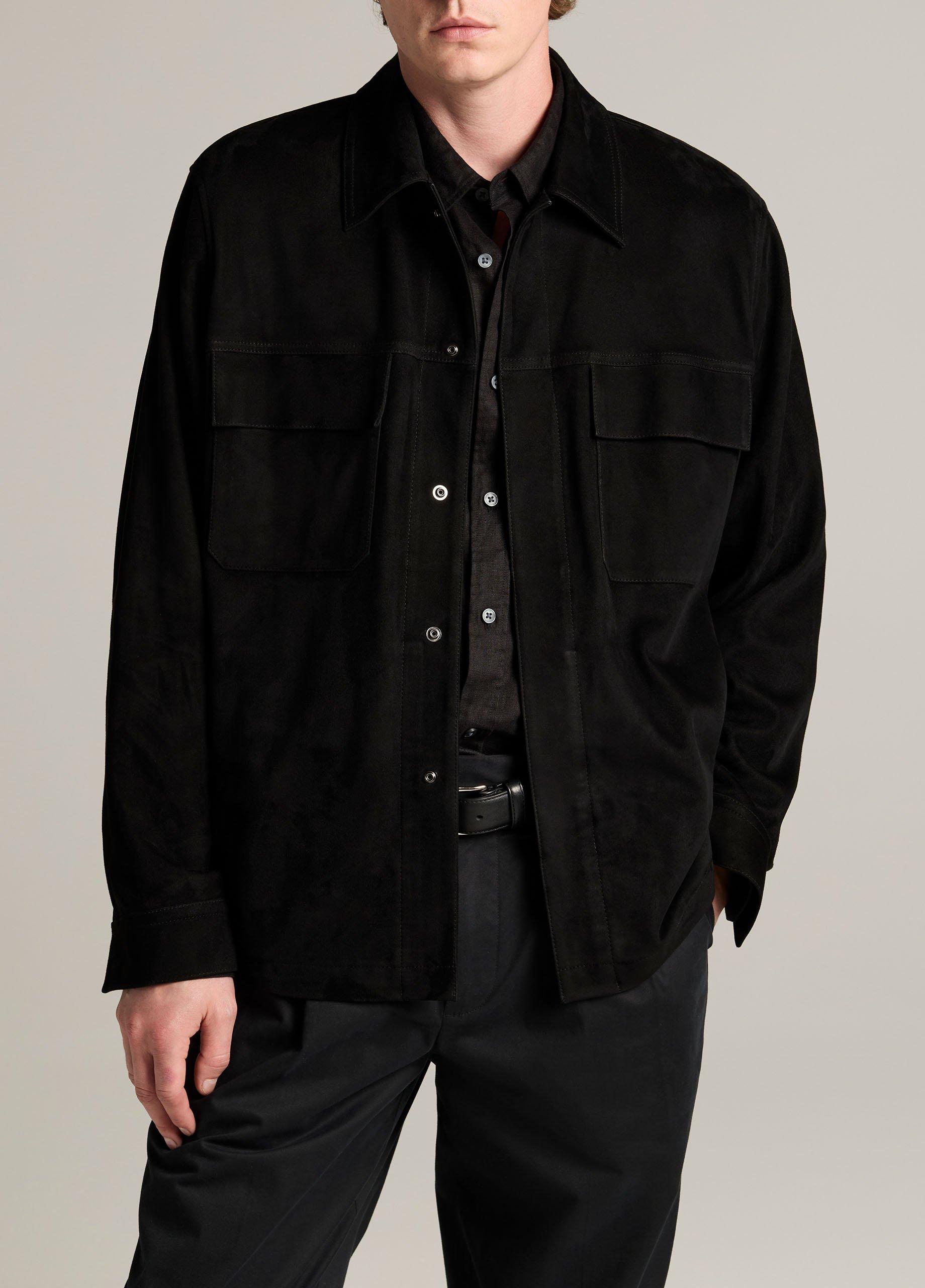 Suede Shirt Jacket image number 0