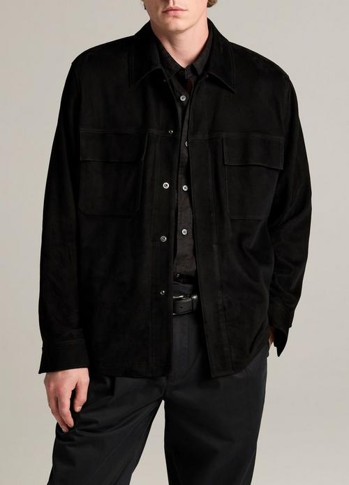 Suede Shirt Jacket