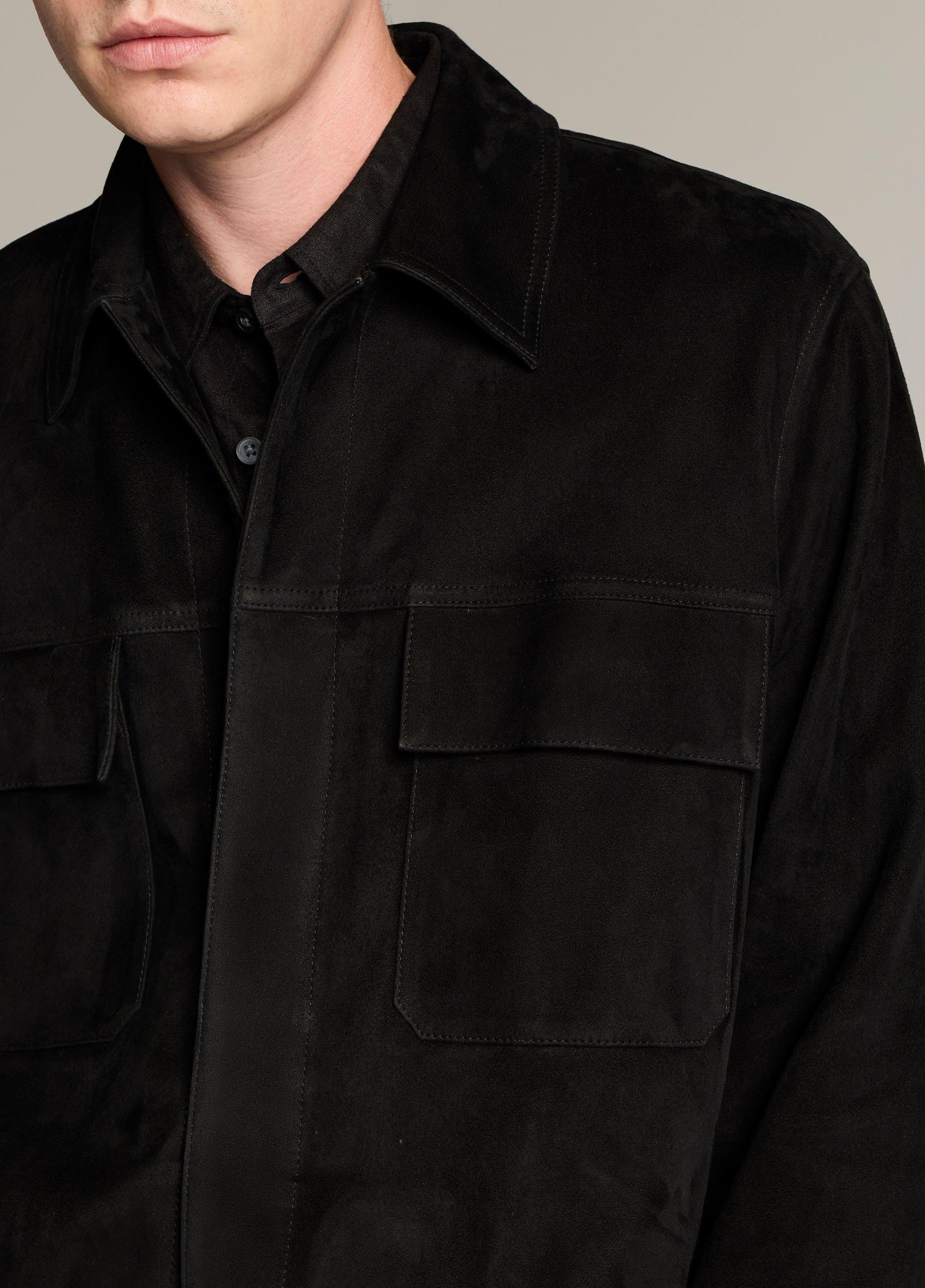 Suede Shirt Jacket image number 1