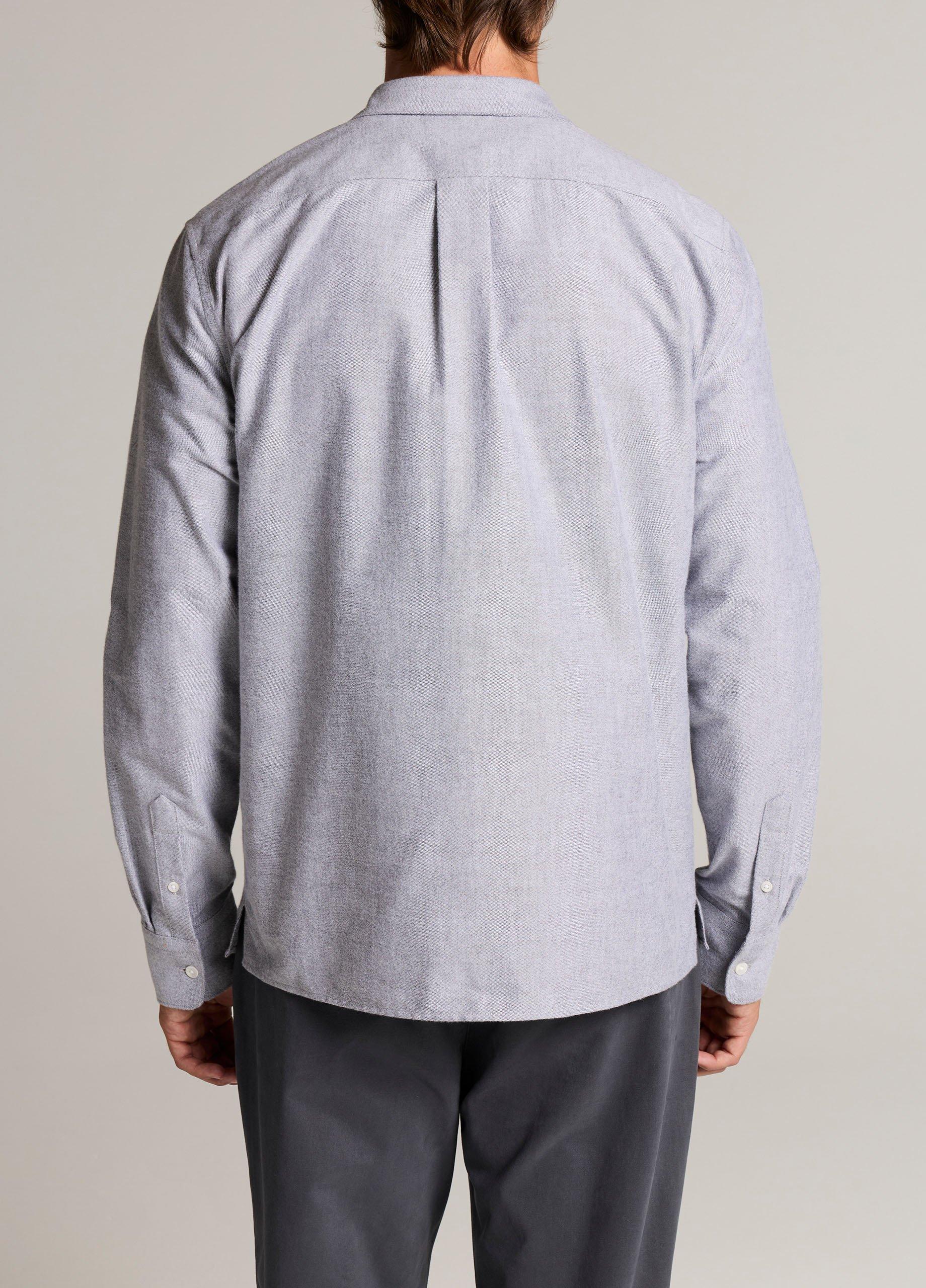 Cotton Oxford Button-Down Shirt image number 2