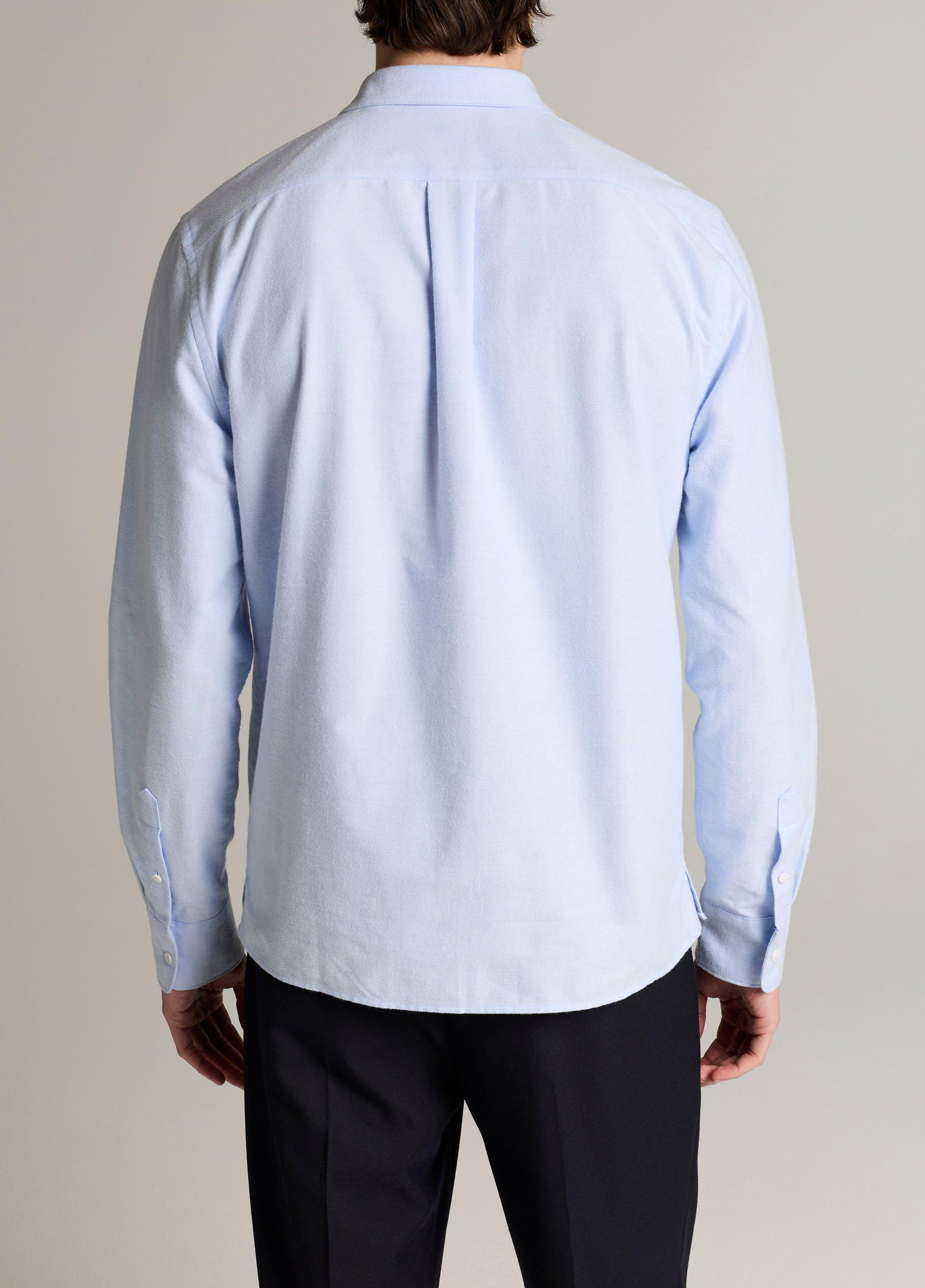 Cotton Oxford Button-Down Shirt image number 2
