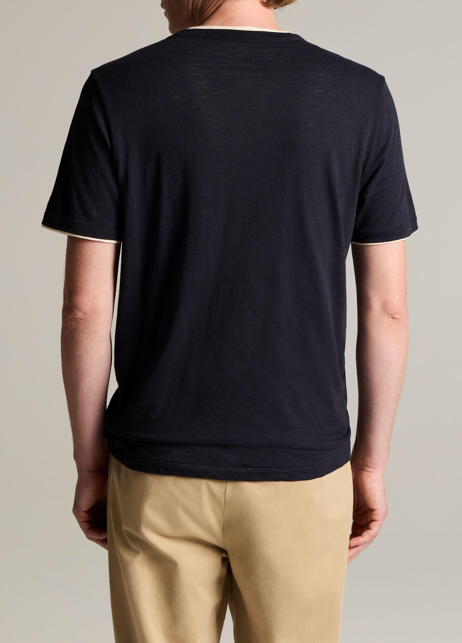 Double-Layer Pima Cotton T-Shirt image number 2