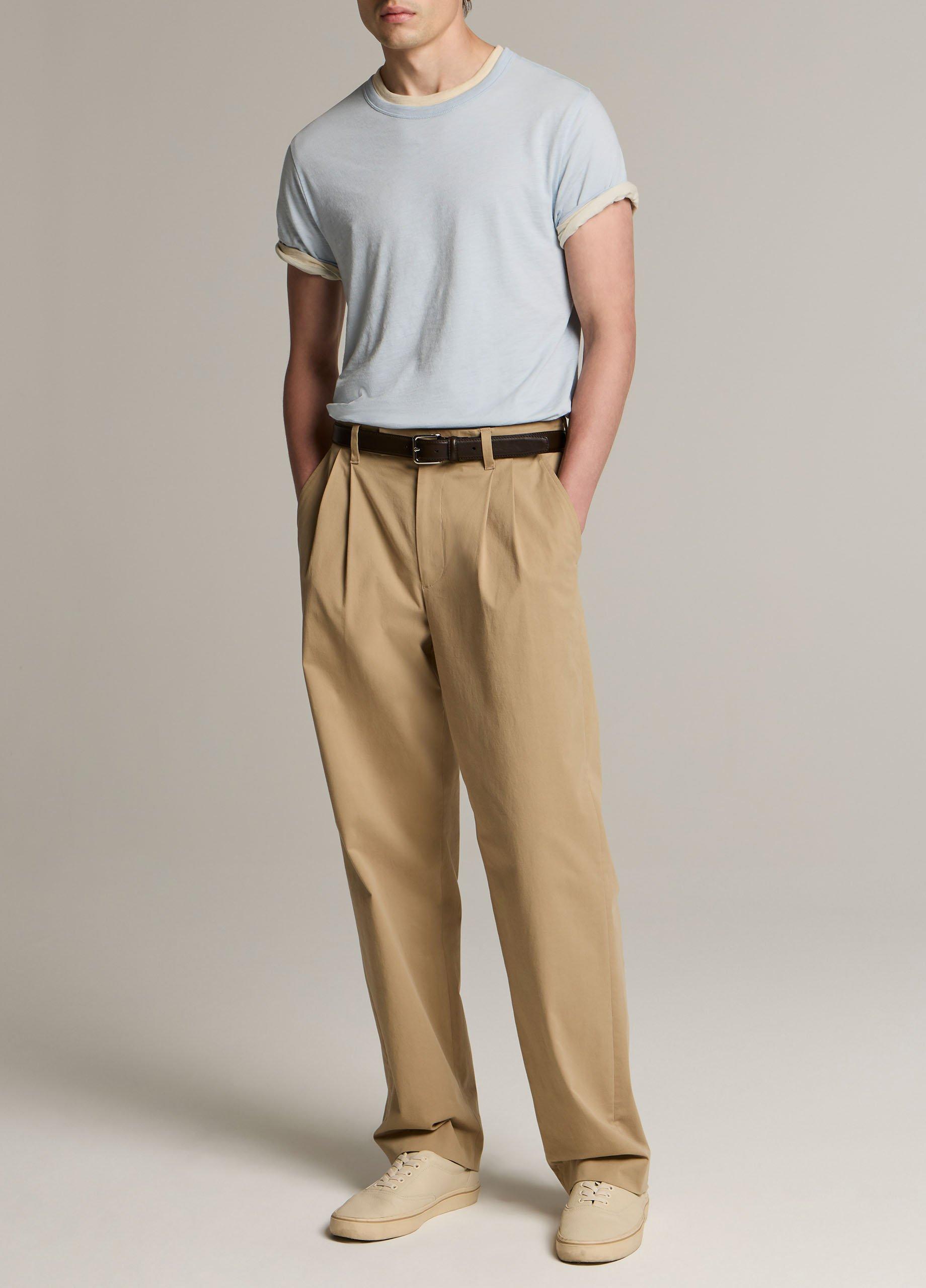 Double-Layer Pima Cotton T-Shirt image number 3