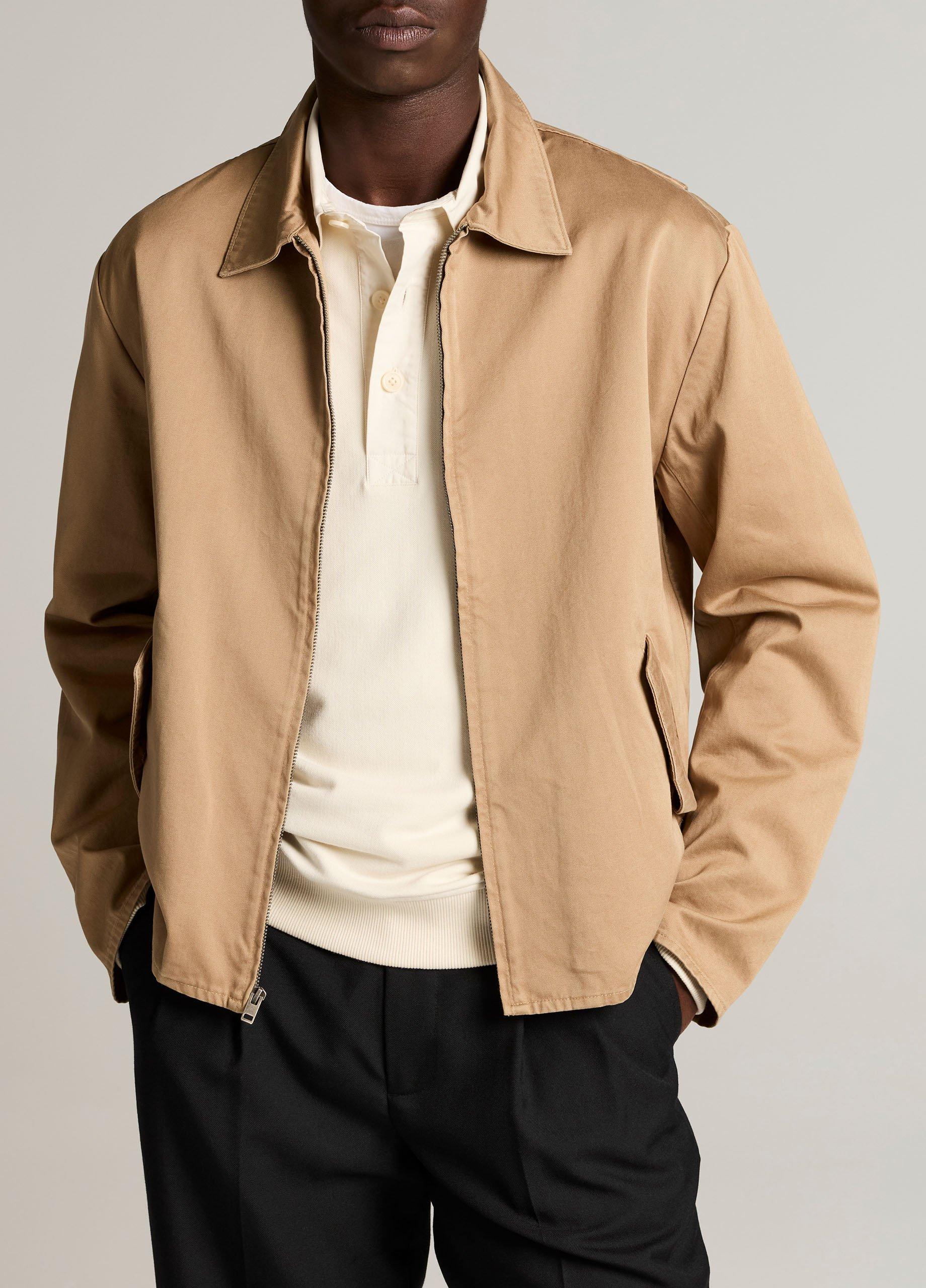 Brushed Cotton Twill Field Jacket image number 0