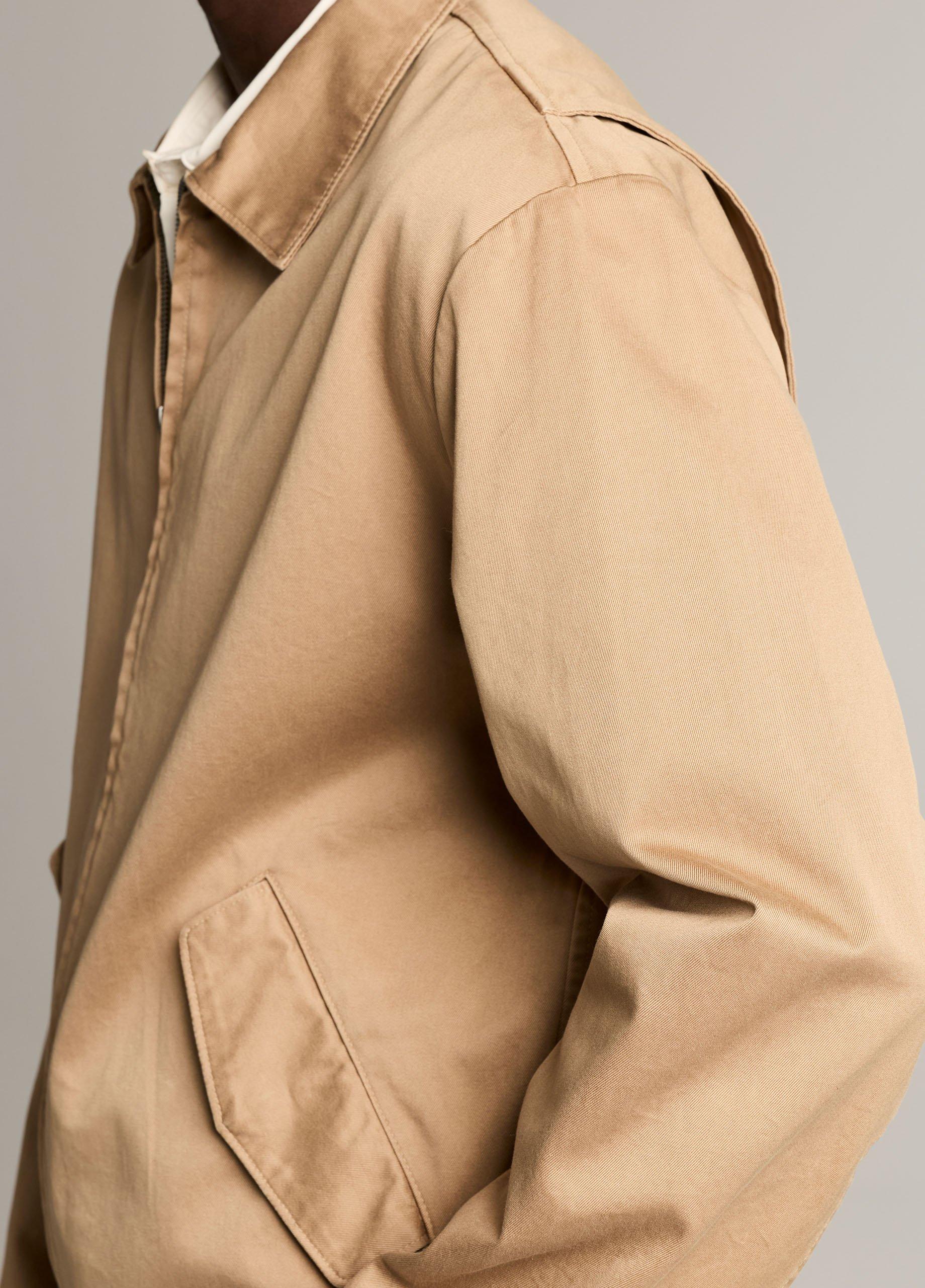 Brushed Cotton Twill Field Jacket image number 1