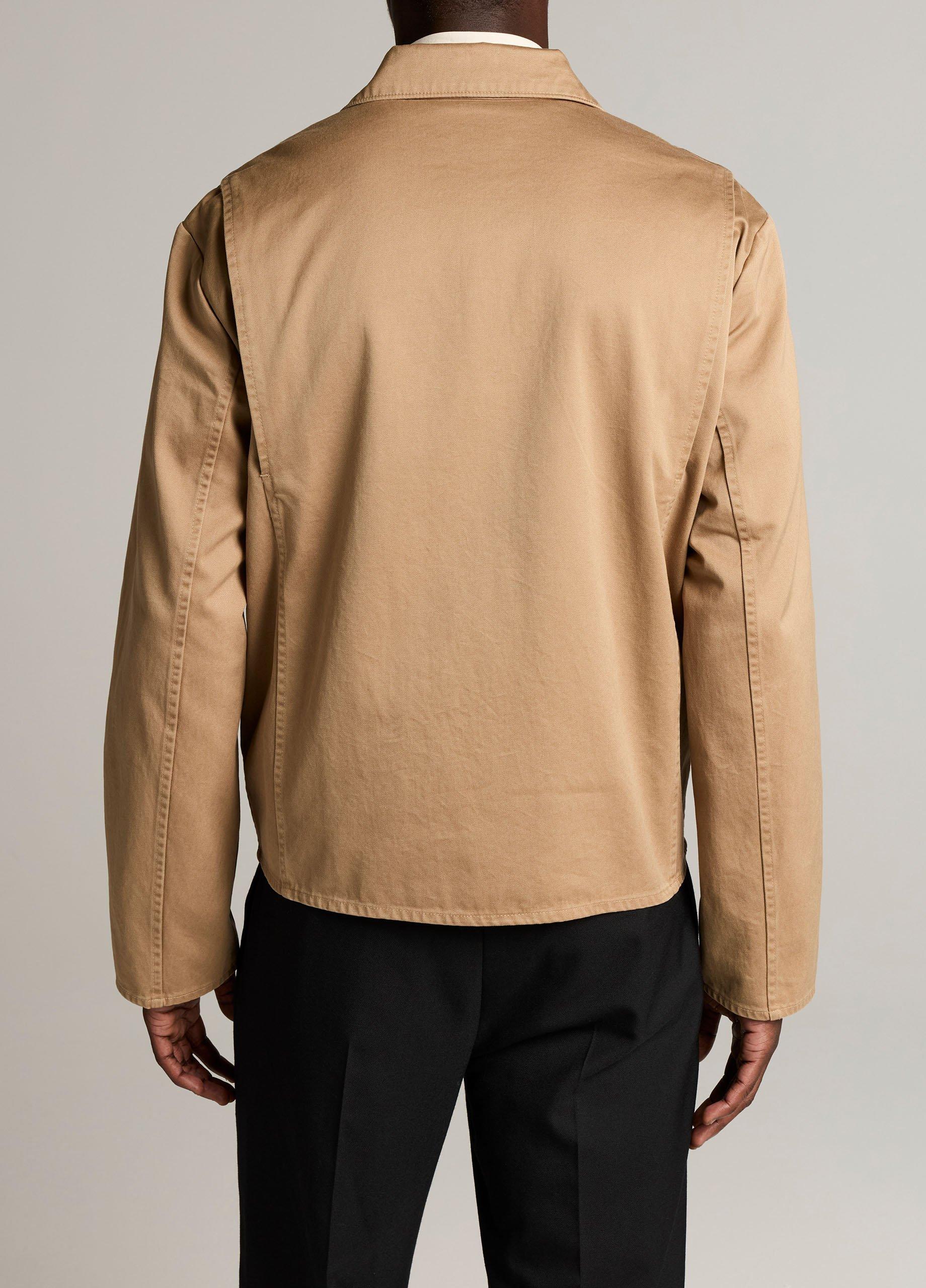 Brushed Cotton Twill Field Jacket image number 2