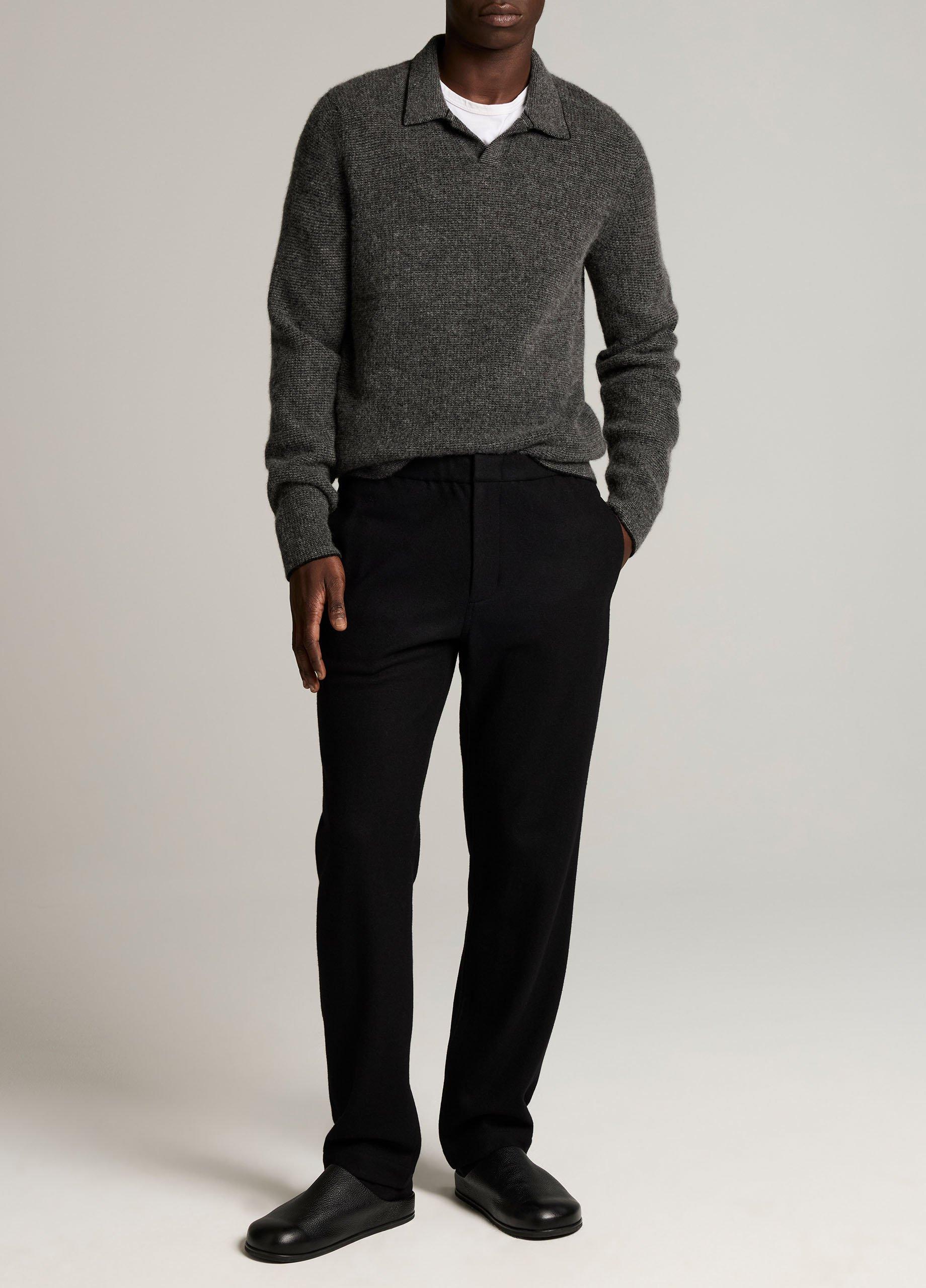Owen Athletic Knit Wool-Blend Elastic-Waist Pant image number 0