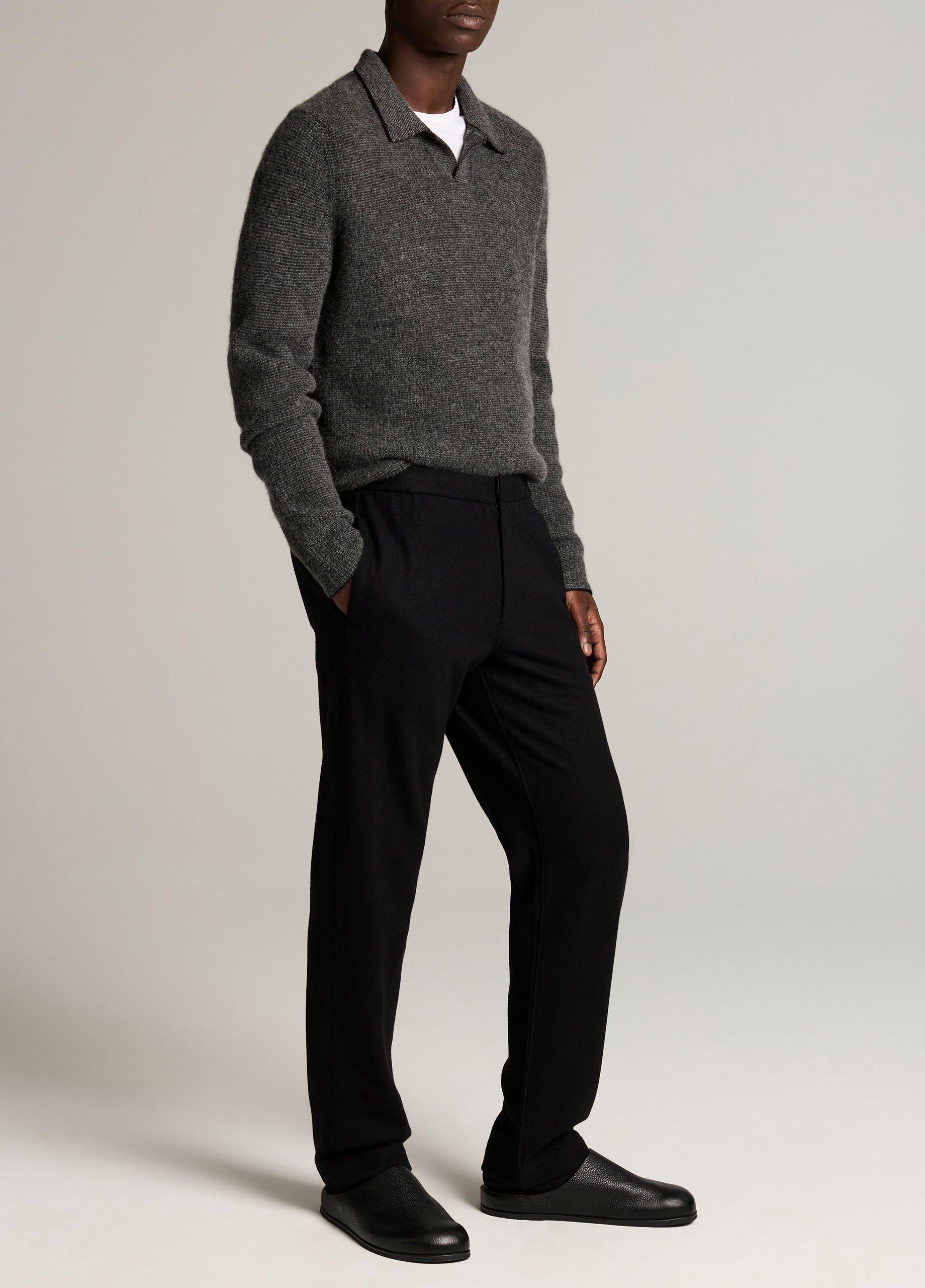 Owen Athletic Knit Wool-Blend Elastic-Waist Pant image number 1