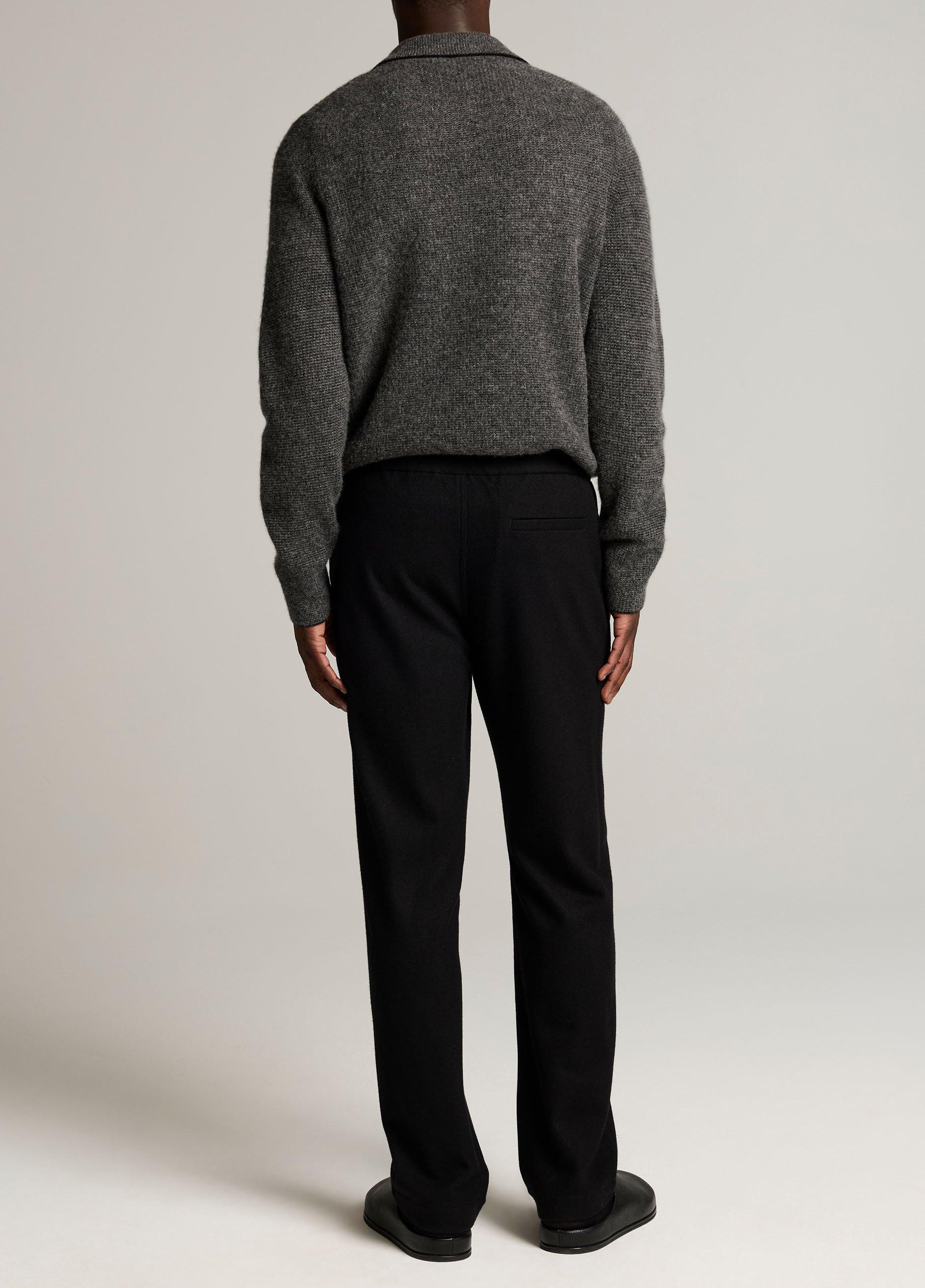 Owen Athletic Knit Wool-Blend Elastic-Waist Pant image number 2