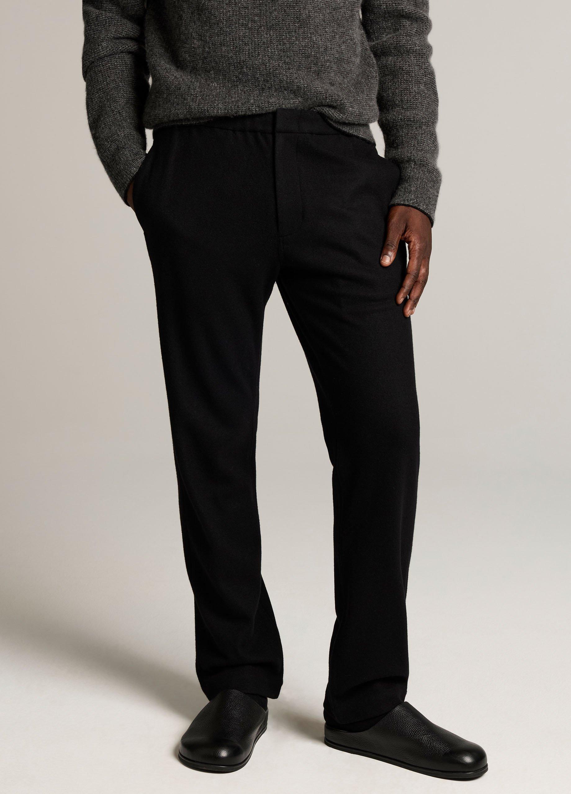 Owen Athletic Knit Wool-Blend Elastic-Waist Pant image number 3
