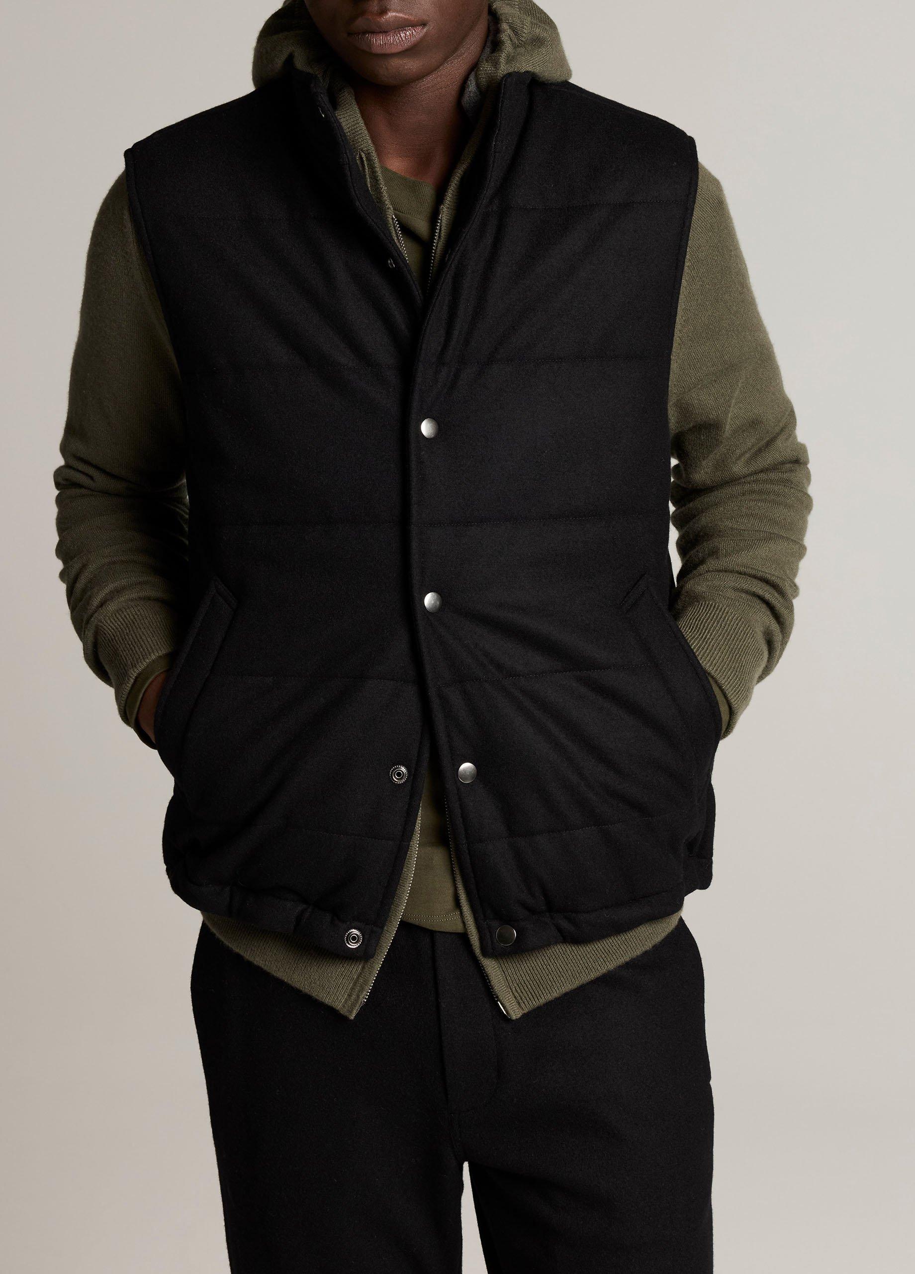 Insulated Knit Wool-Blend Vest image number 0