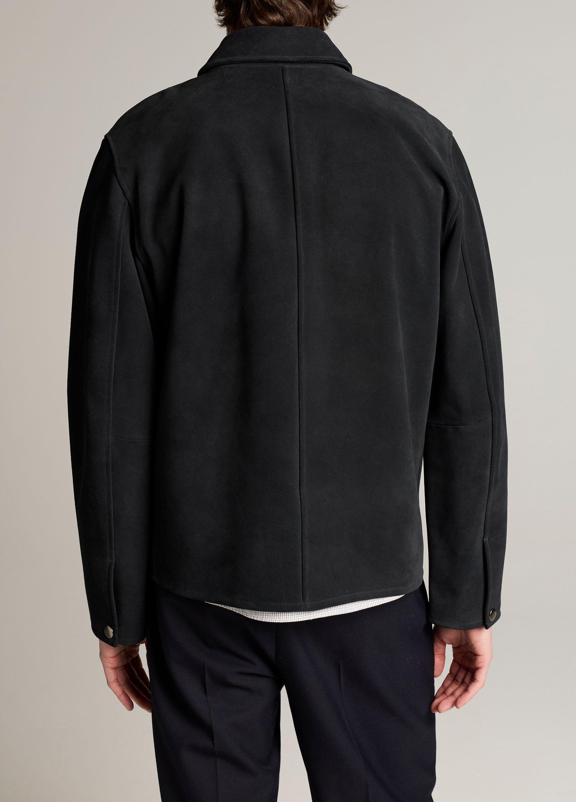 Split Suede Coaches Jacket image number 2