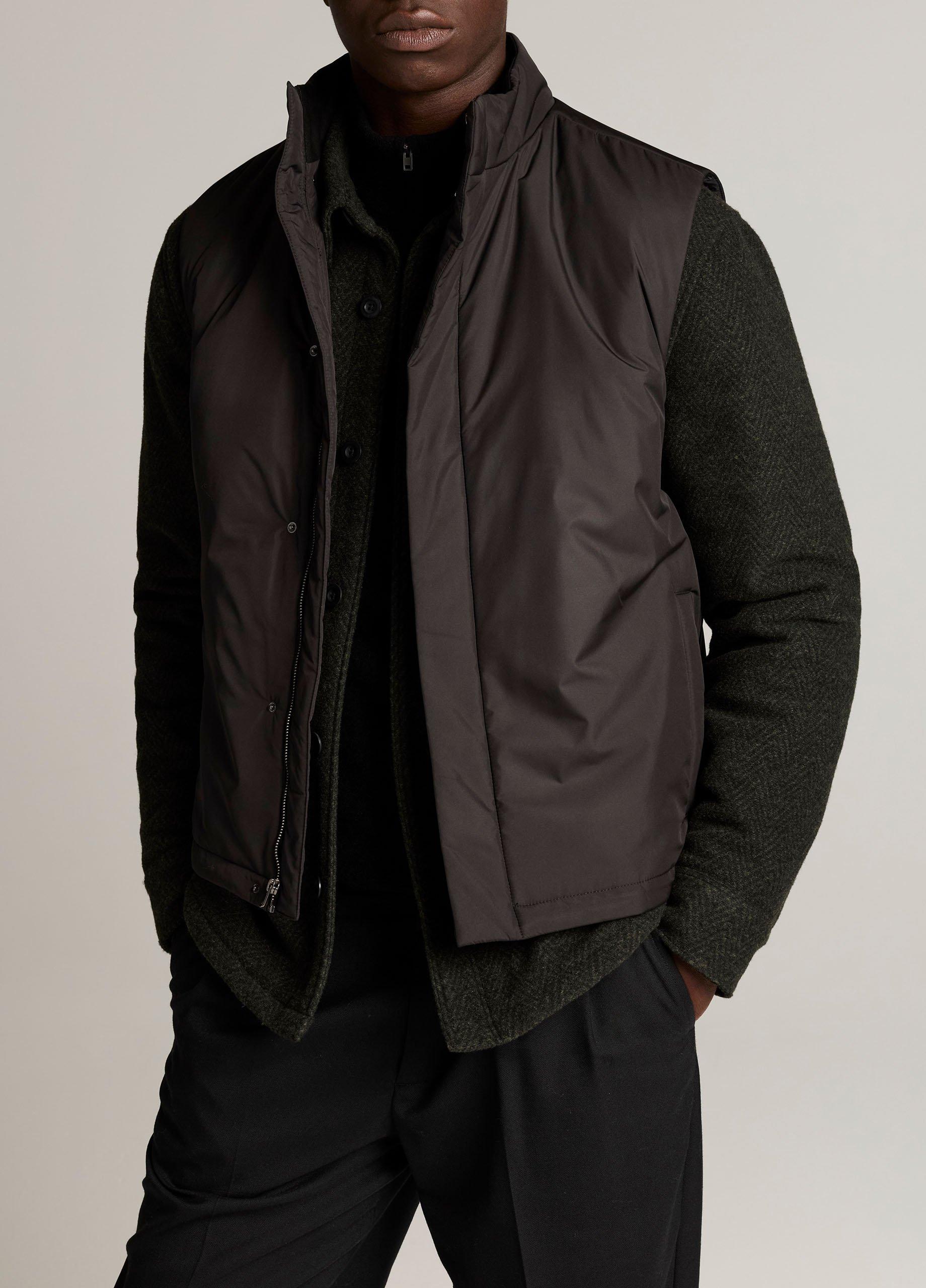 Insulated Tech-Fabric Vest image number 0