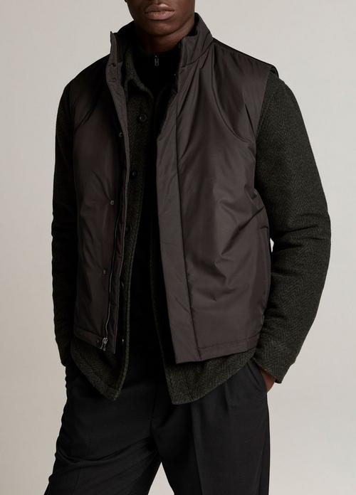 Insulated Tech-Fabric Vest