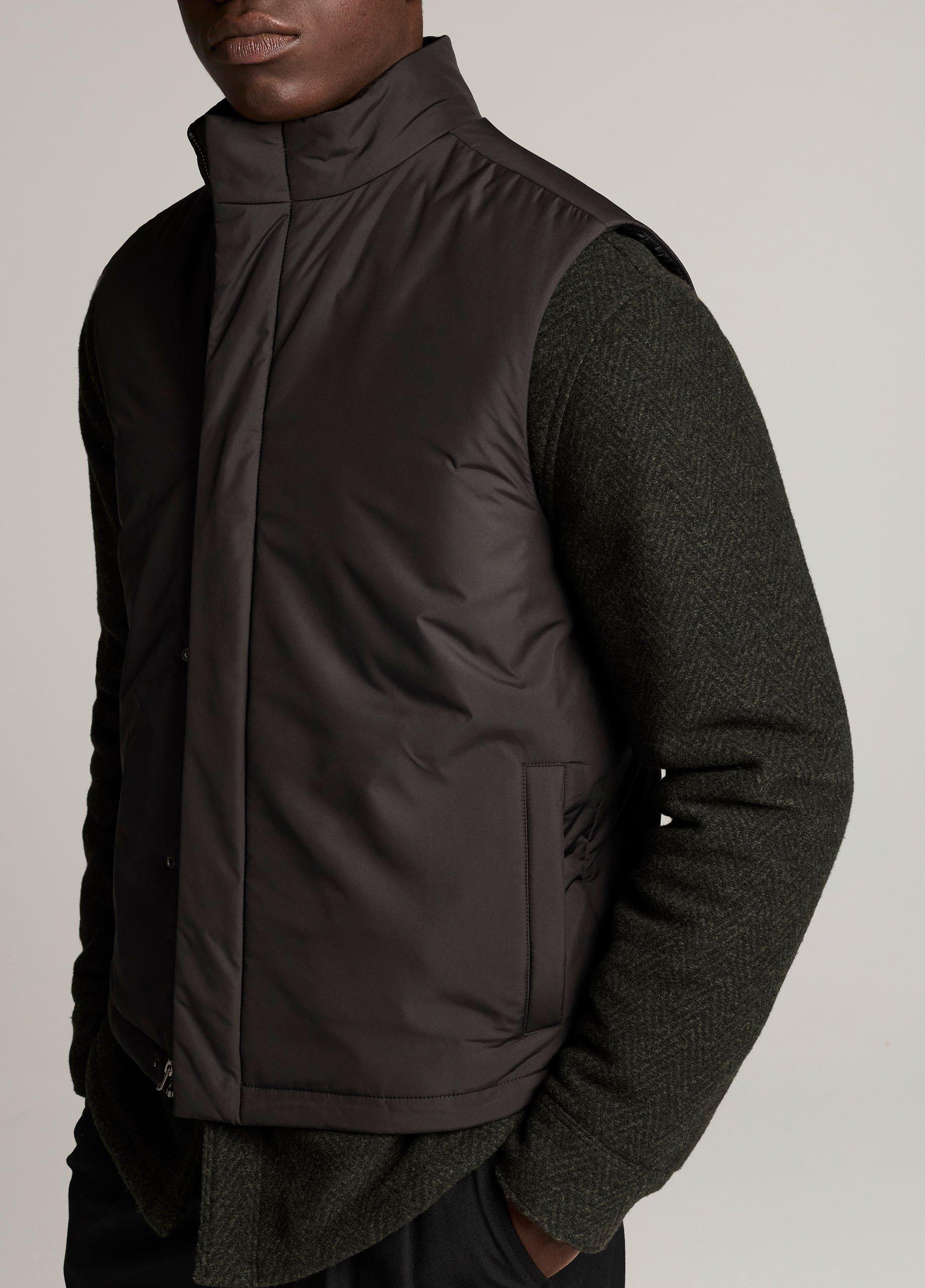 Insulated Tech-Fabric Vest image number 1