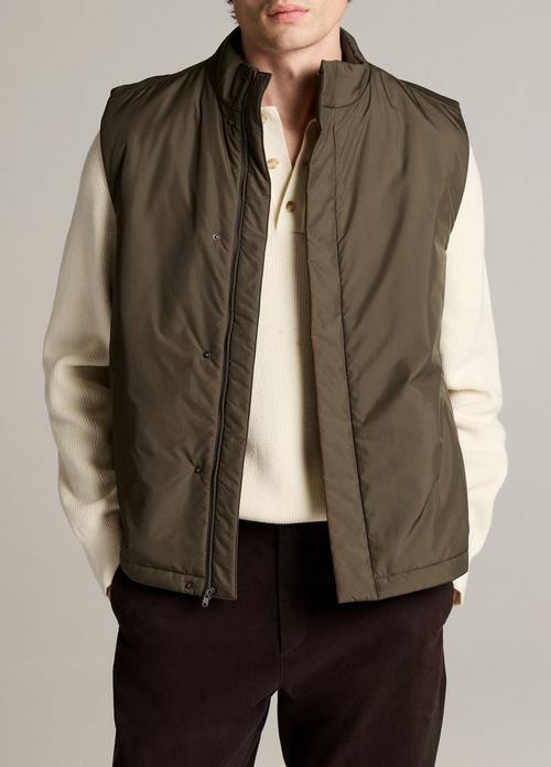 Insulated Tech-Fabric Vest