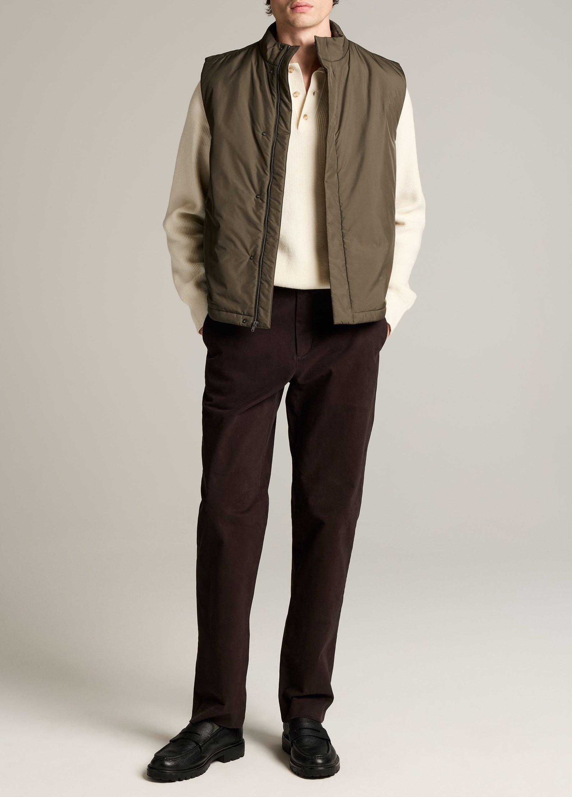 Insulated Tech-Fabric Vest image number 3
