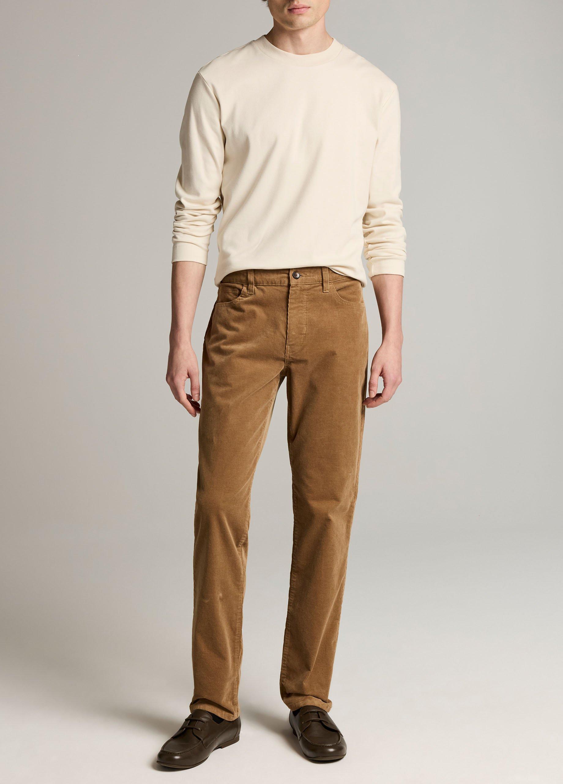 Peached-Face Cotton Jersey Long-Sleeve T-Shirt image number 3