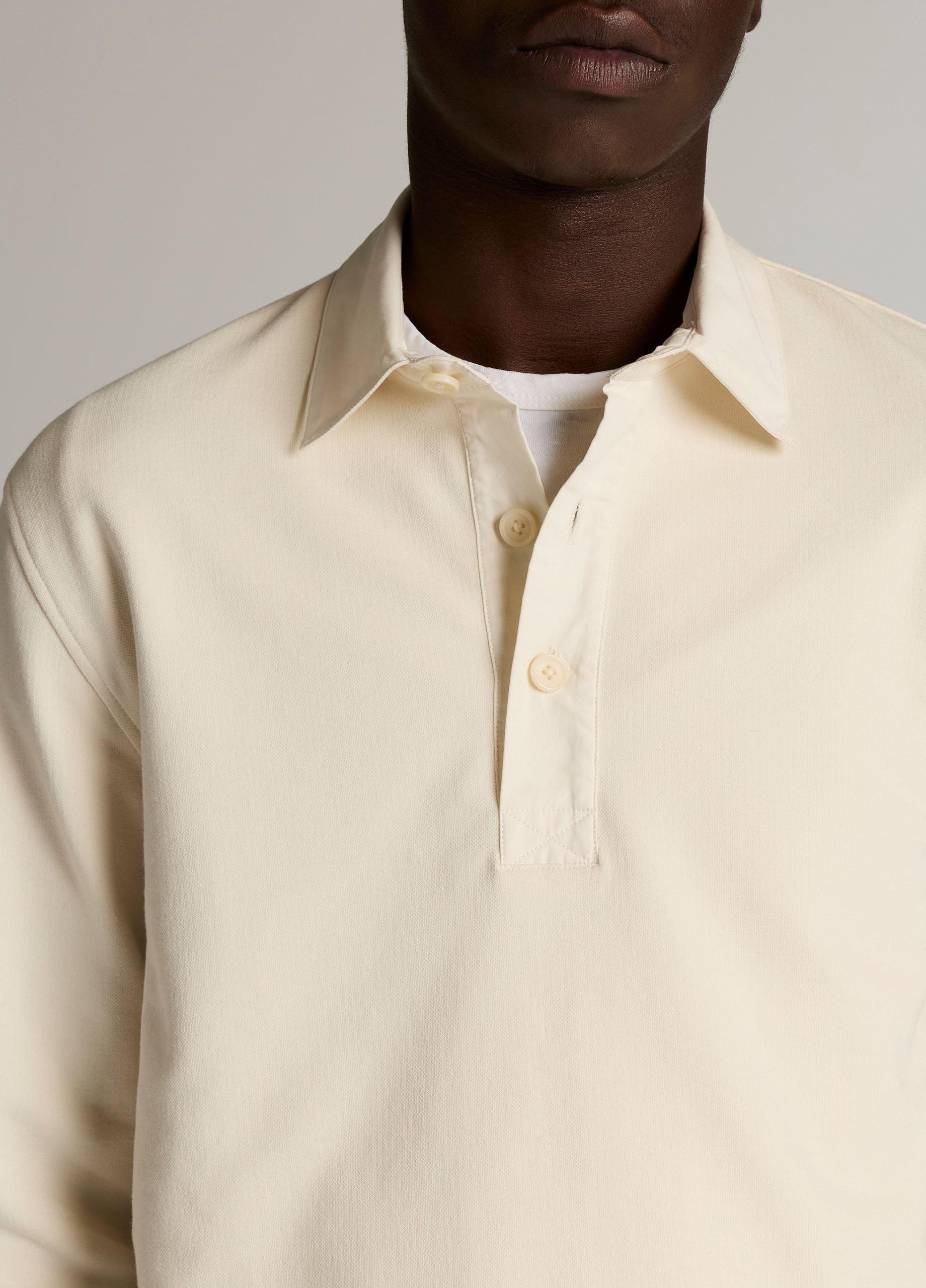 French Terry Polo Shirt image number 1