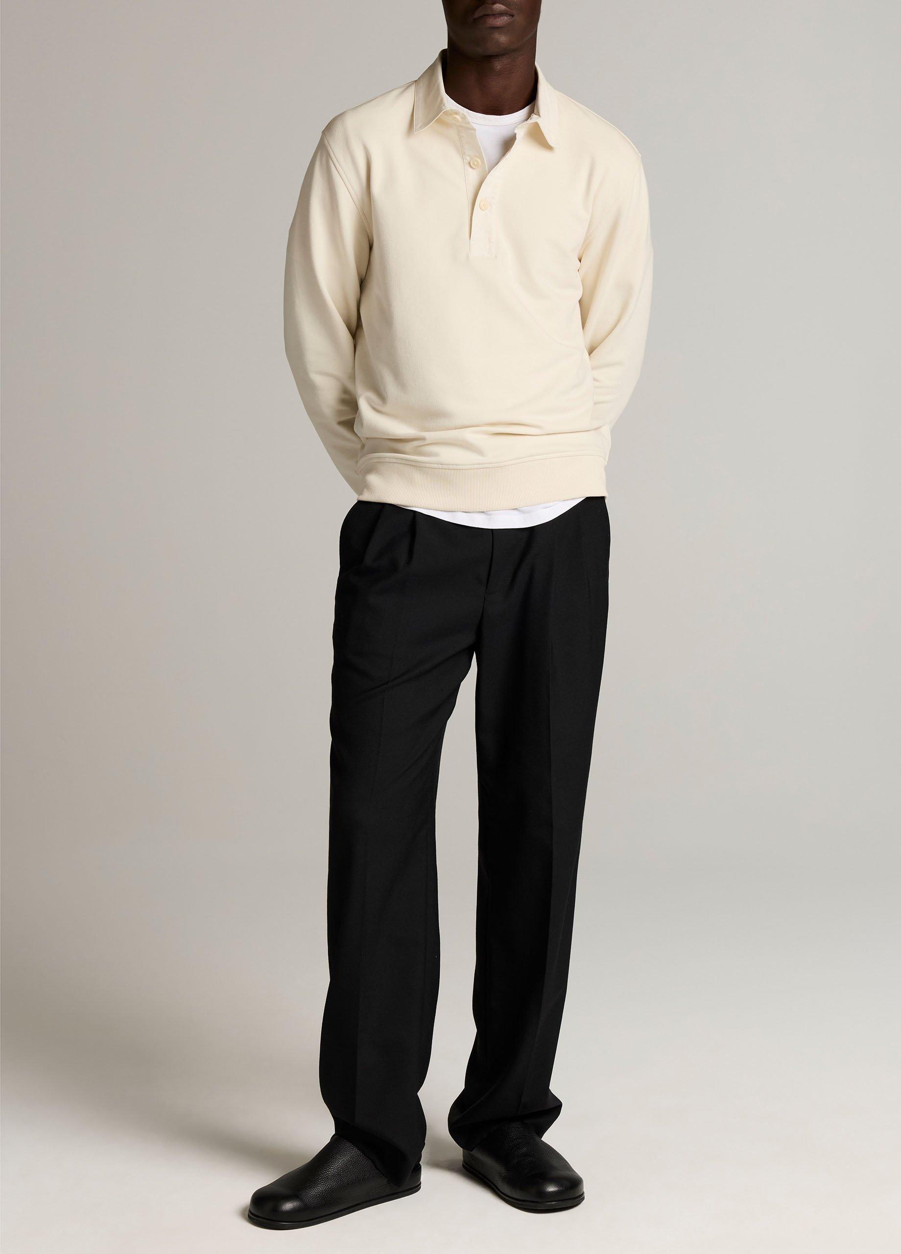 French Terry Polo Shirt image number 3