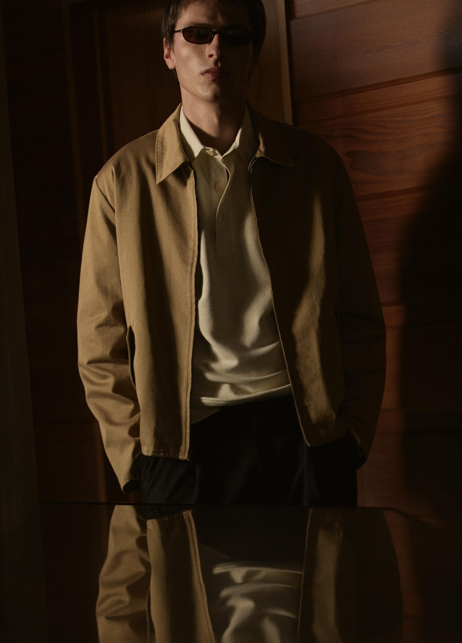 French Terry Polo Shirt image number 4