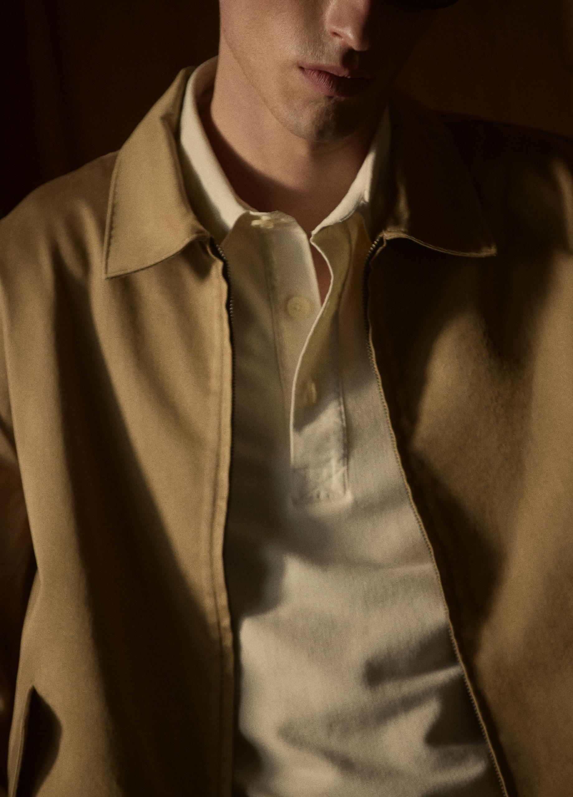 French Terry Polo Shirt image number 5