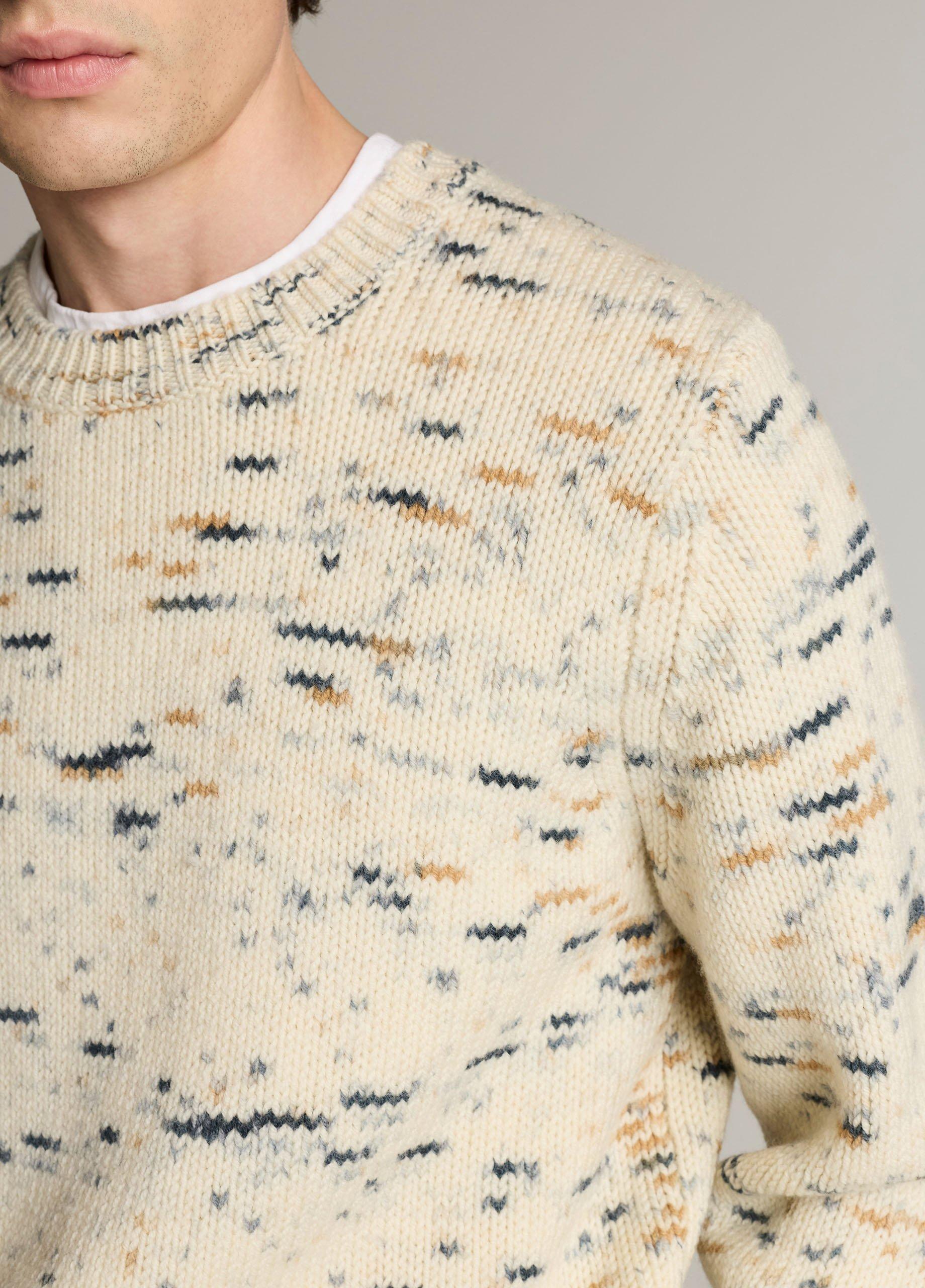 Super Space-Dye Merino Wool Sweater image number 1