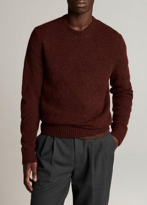 Mottled Marl Crew Neck Sweater