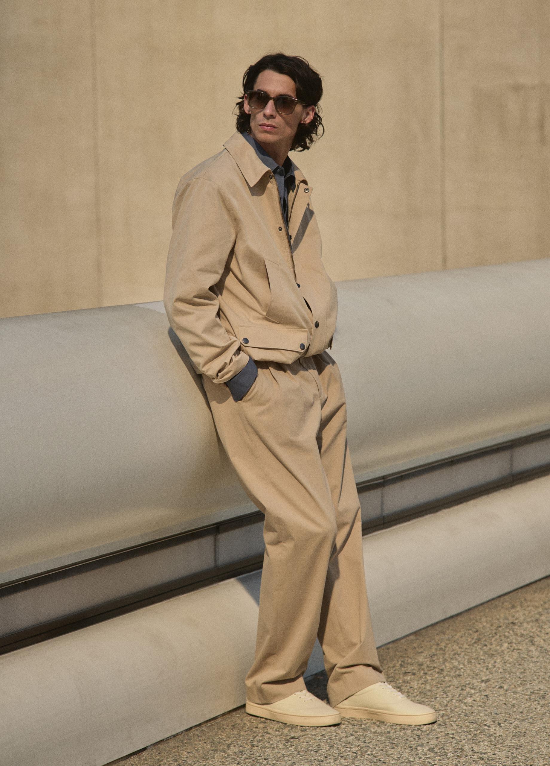 Louie Relaxed Cotton Easy Pant image number 4