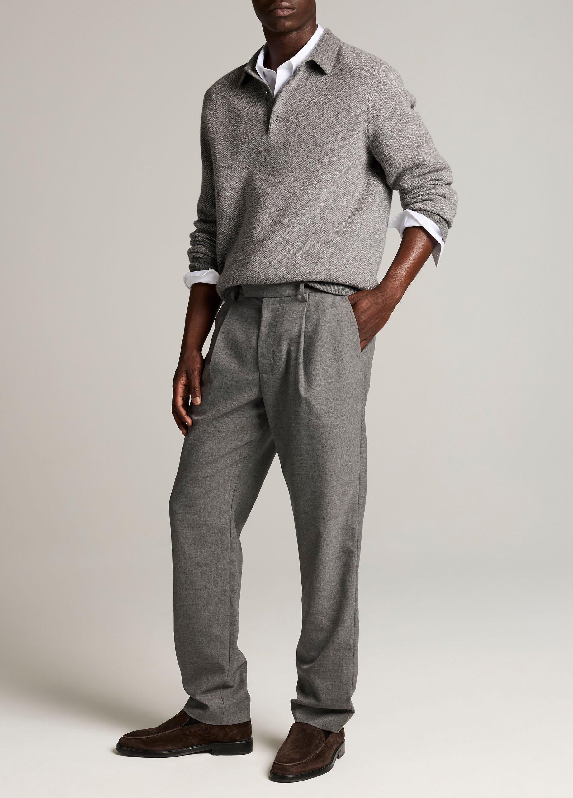Owen Athletic Twill Pleated Trouser image number 1