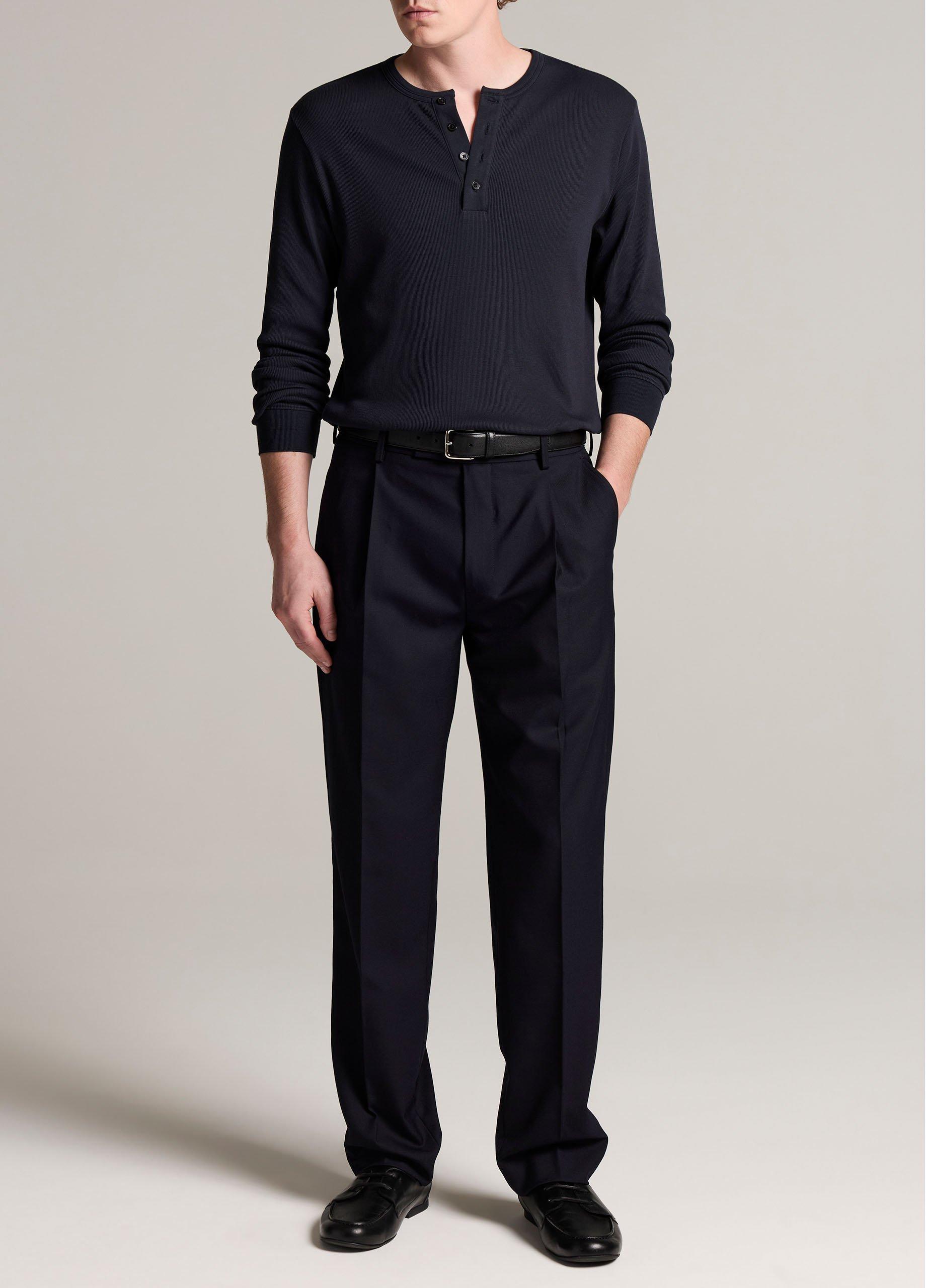 Owen Athletic Twill Pleated Trouser image number 0