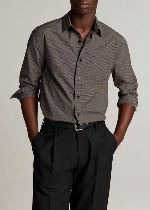 McDermott Plaid Cotton Button-Front Shirt