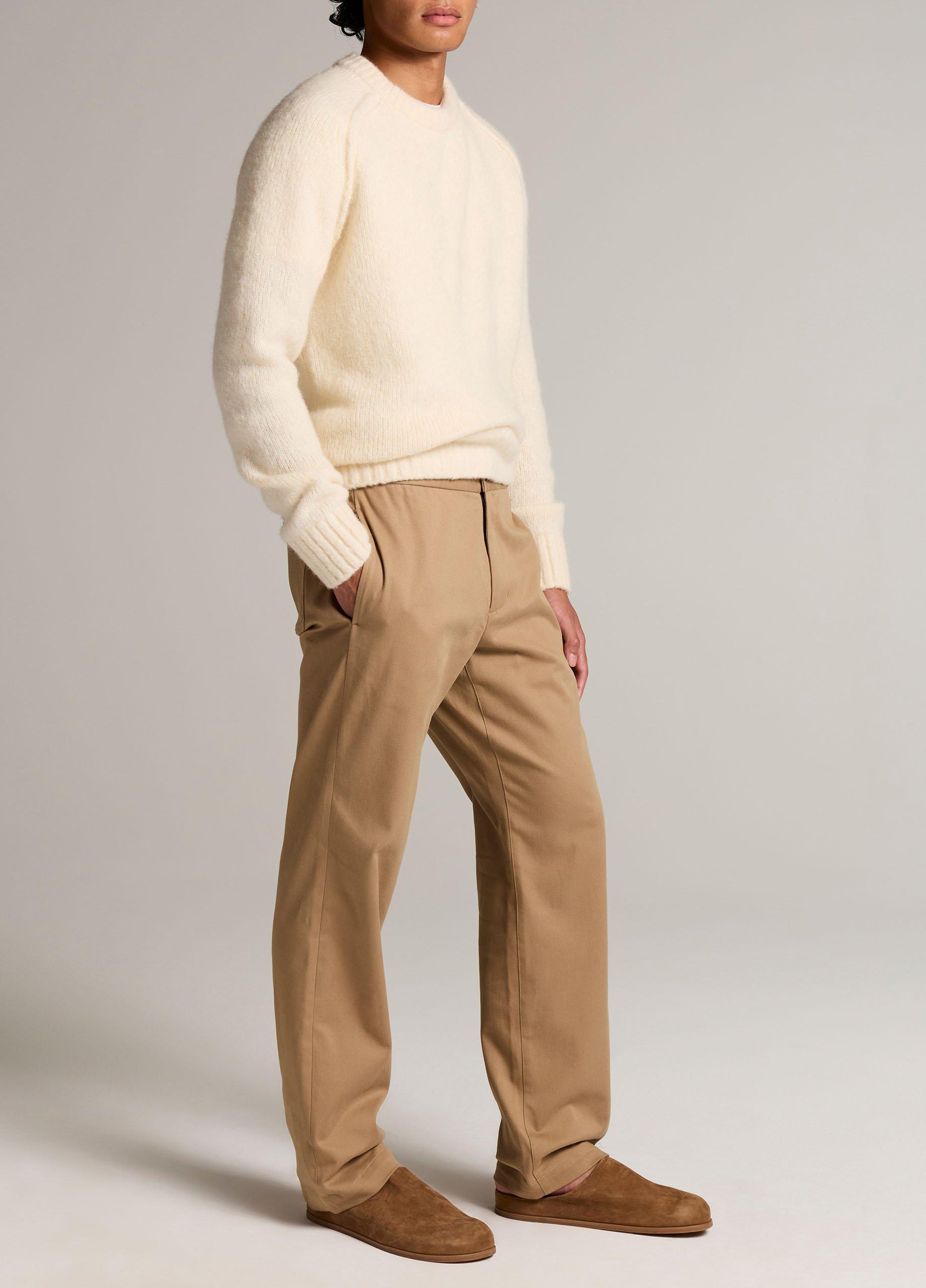 Louie Relaxed Stretch-Cotton Elastic-Waist Pant image number 1