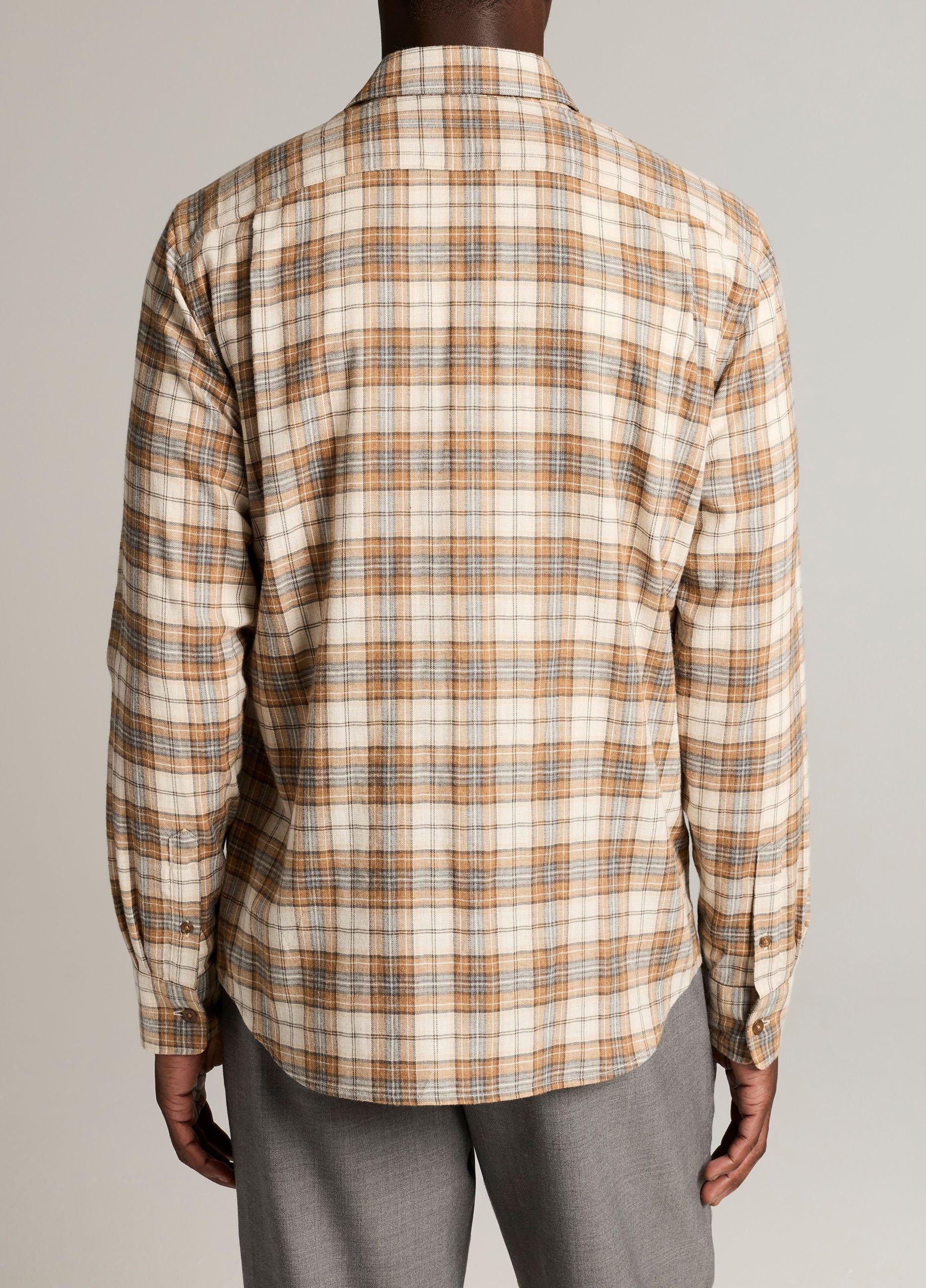 Jackson Plaid Cotton Button-Front Shirt image number 2