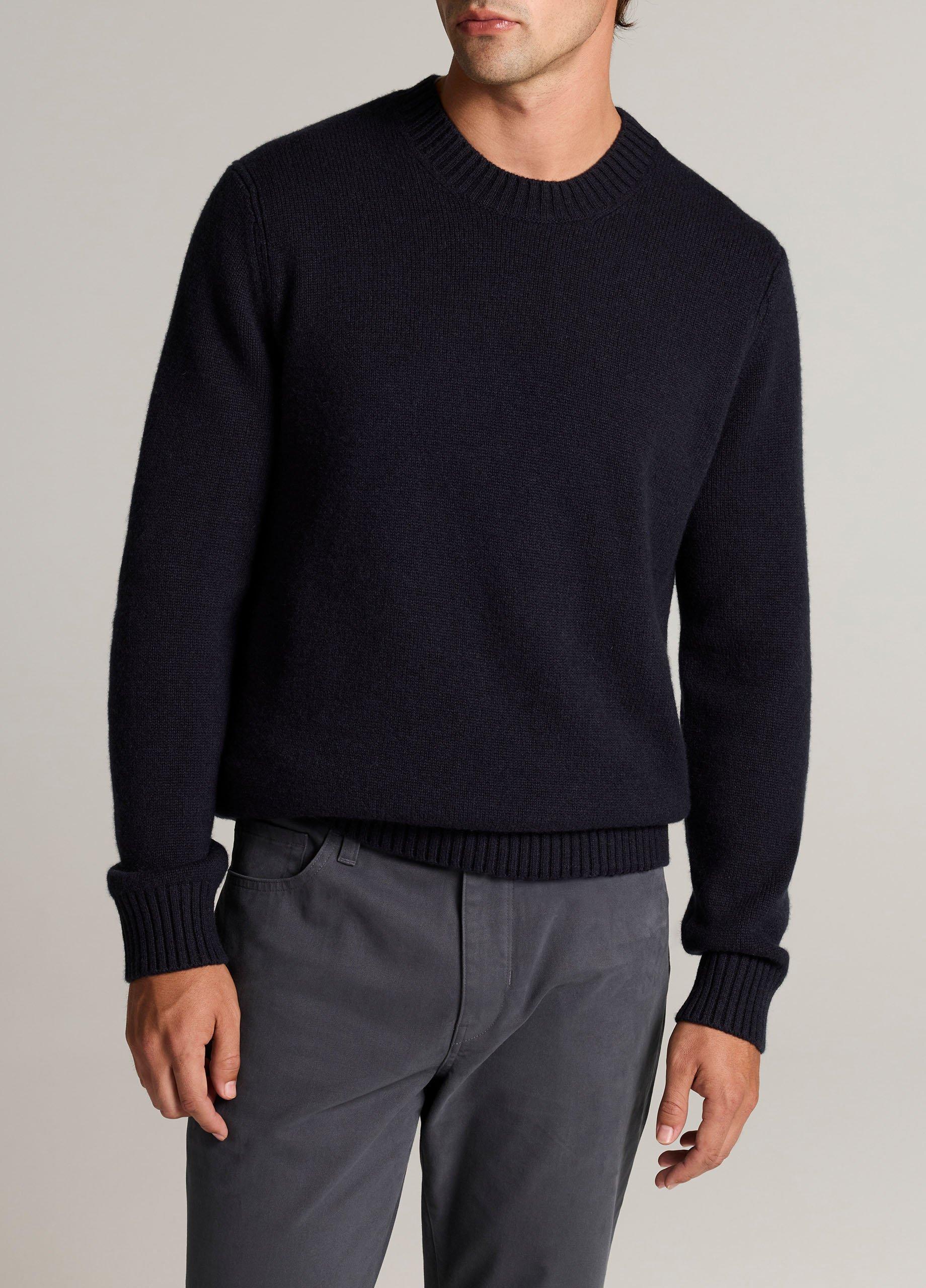 Wool-Cashmere Crew Neck Sweater image number 0