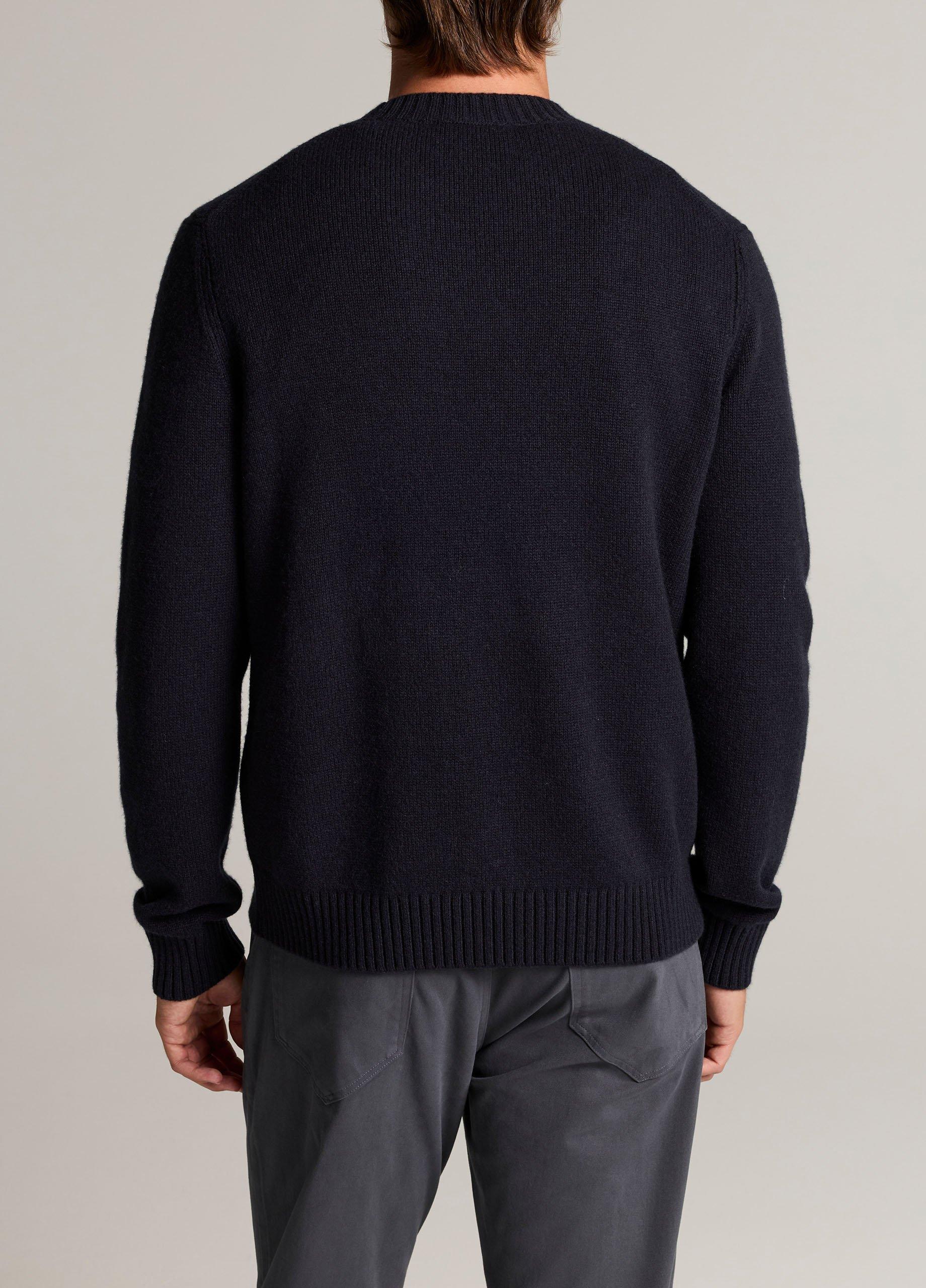 Wool-Cashmere Crew Neck Sweater image number 2