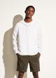 Linen Hooded Pullover image number 1