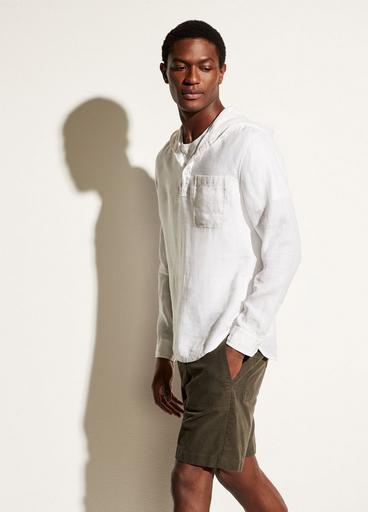 Linen Hooded Pullover image number 2