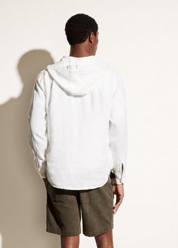 Linen Hooded Pullover image number 3