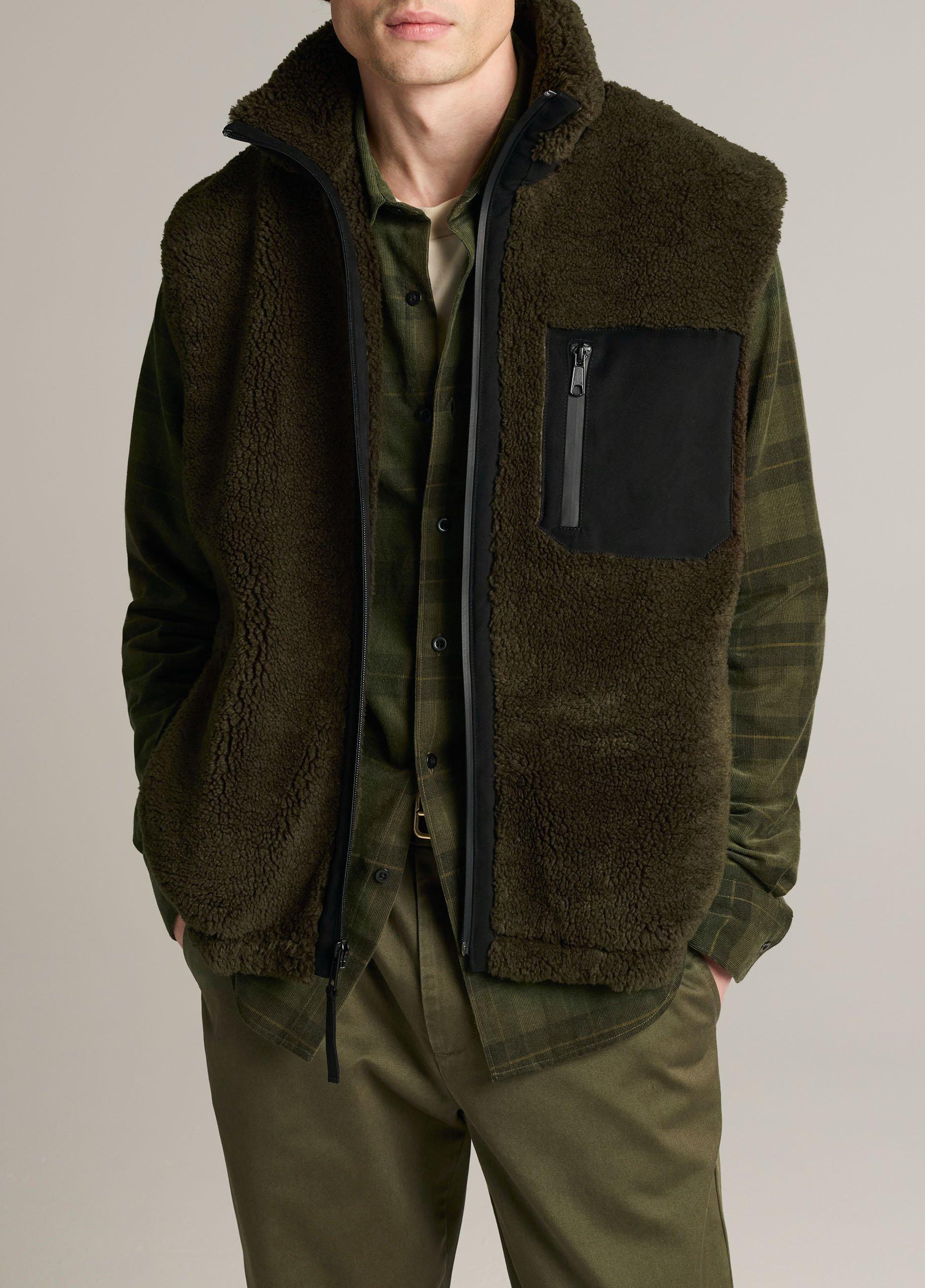 Sherpa Zip-Front Vest image number 0