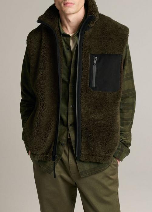 Sherpa Zip-Front Vest