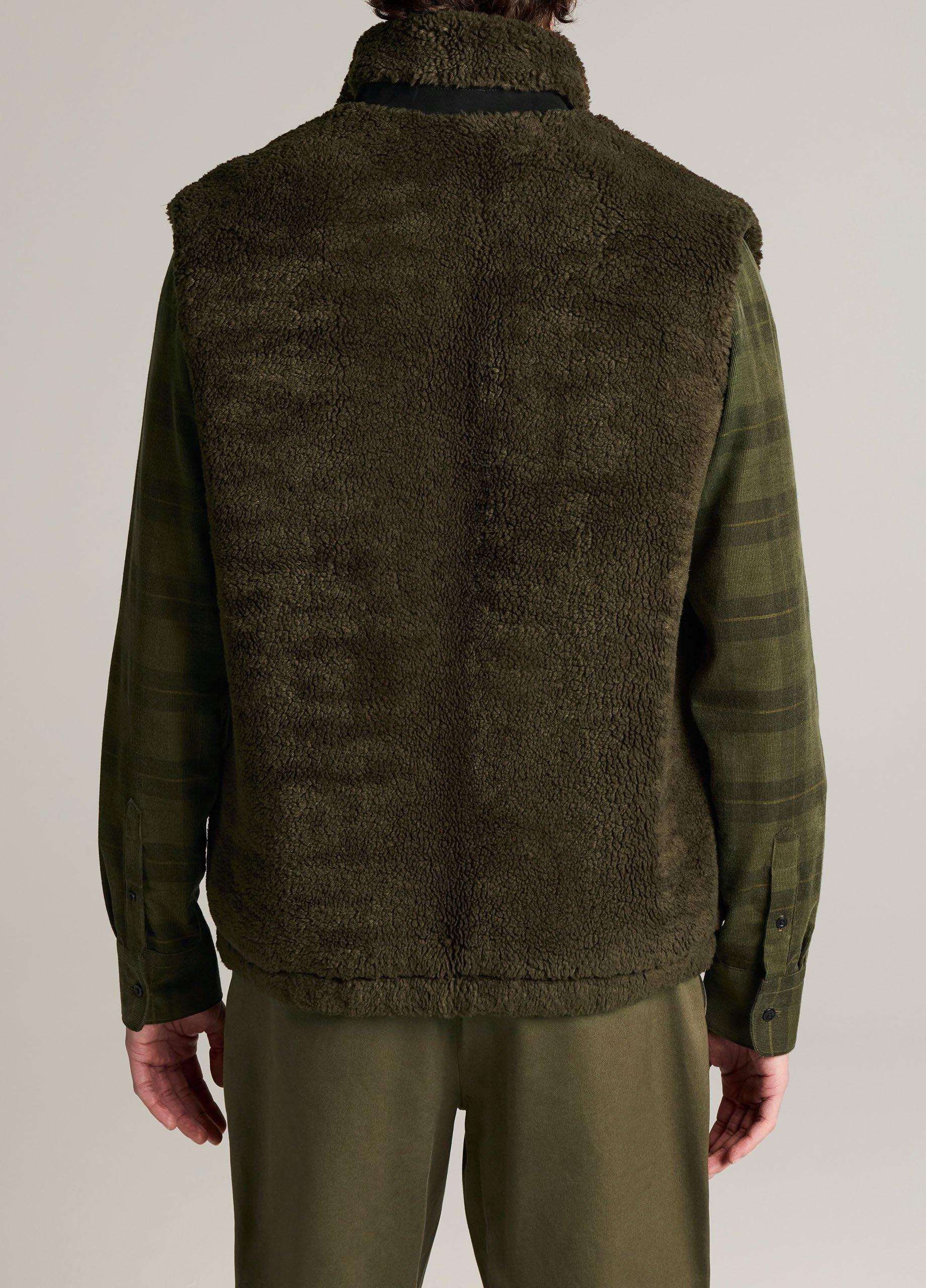 Sherpa Zip-Front Vest image number 2