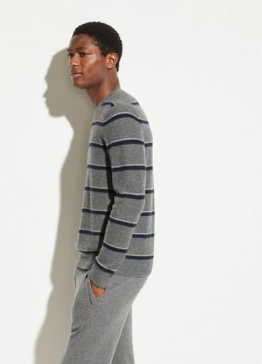 Boiled Cashmere Striped Crew image number 2