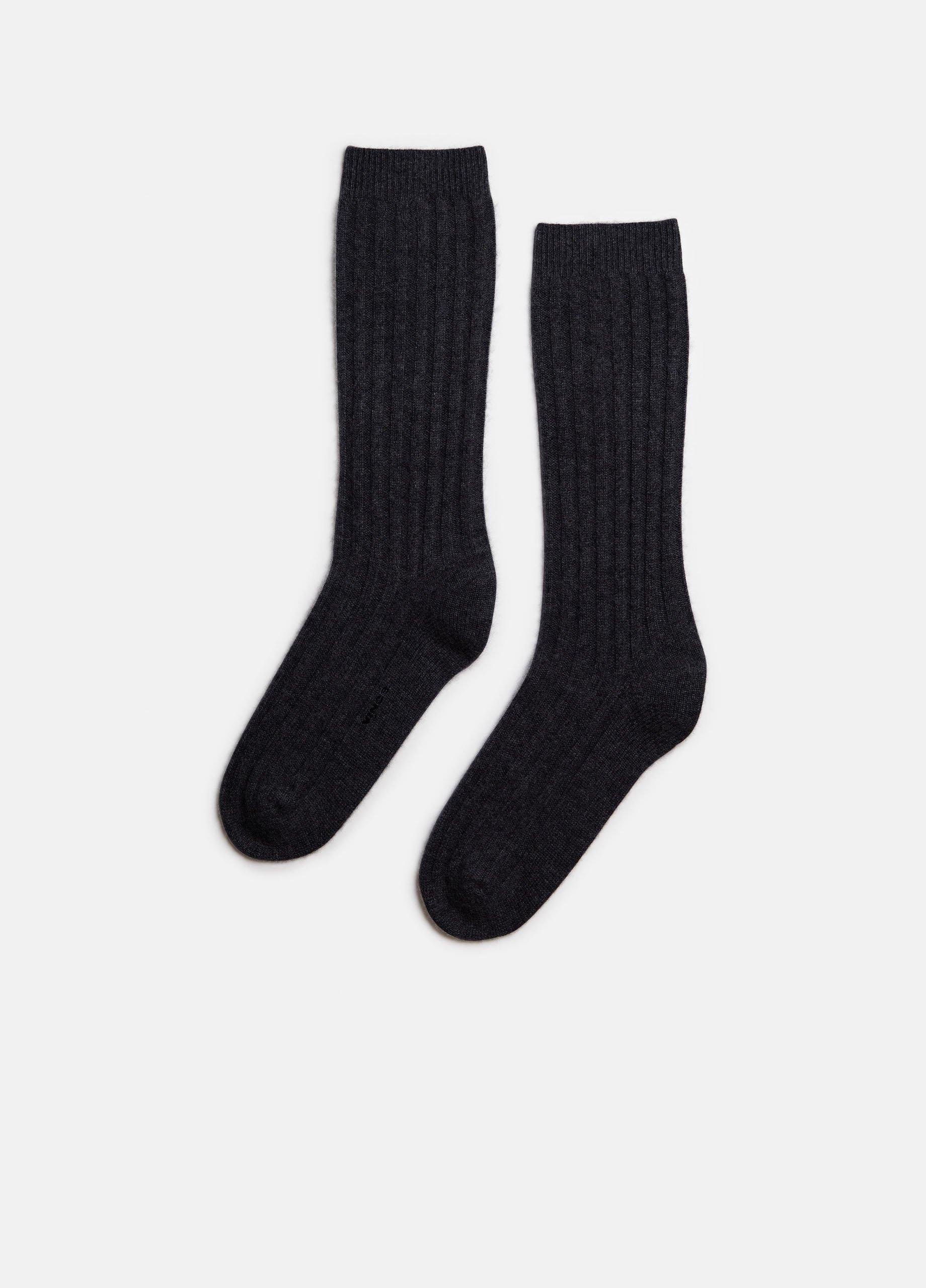 Boiled Cashmere Sock