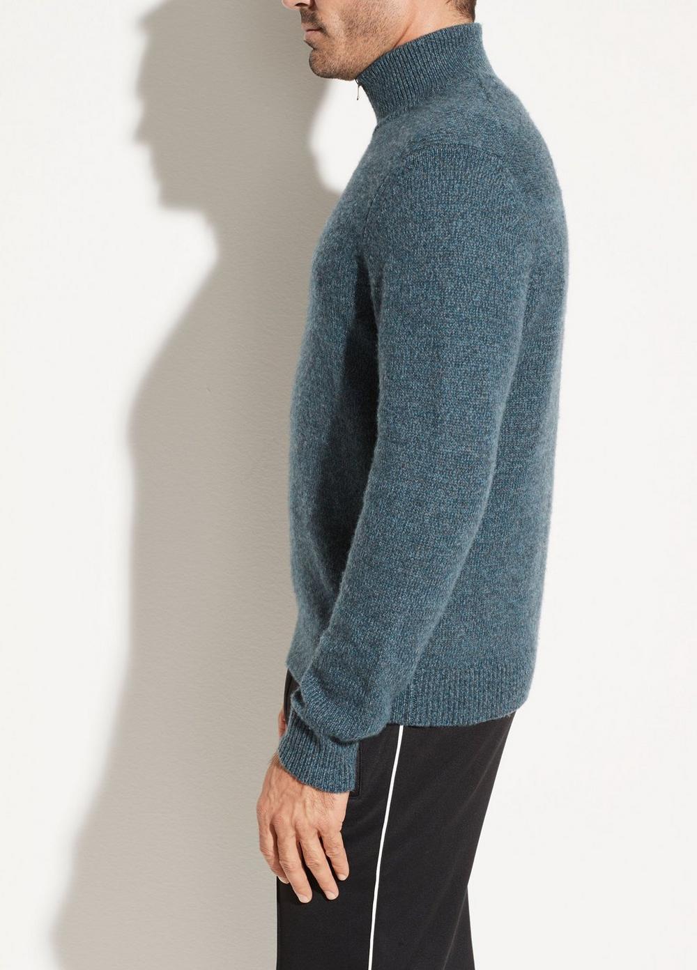 Quarter Zip Long Sleeve Sweater in Outlet | Vince